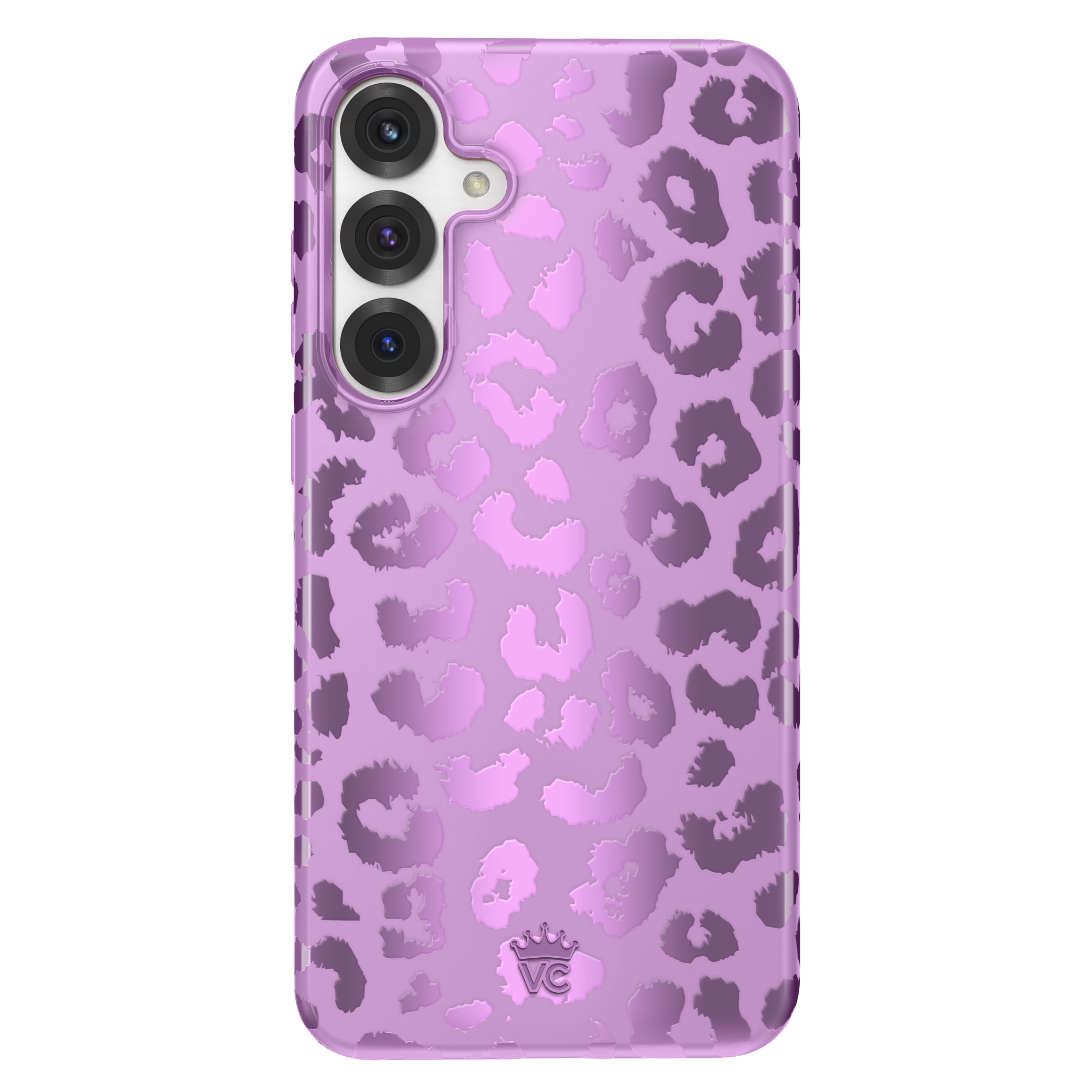 Stylish Amethyst Leopard Print Samsung Phone Case - Trendy Protective Cover for Galaxy S Series | Perfect for Everyday Use & Fashion Accessories