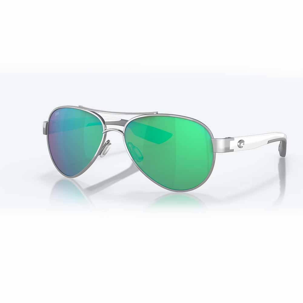 Costa Loreto Palladium Frame Polarized Sunglasses for Men & Women - UV Protection, Lightweight & Durable for Fishing, Driving & Outdoor Activities