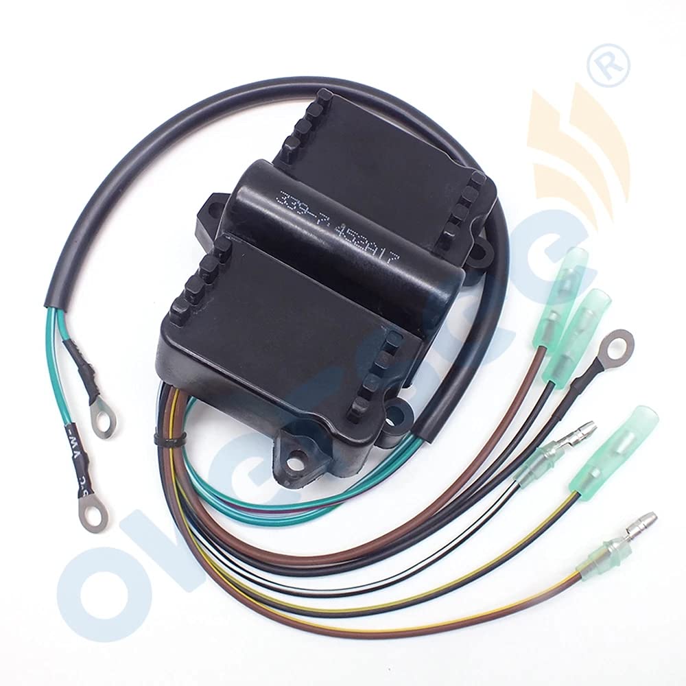 Mercury Mariner Outboard Motor Switch Box CDI 339-7452A17 - Compatible with 2-Stroke 6hp, 8hp, 9.9hp, 15hp, 20hp, 25hp Engines - Replaces 18-5777, 114-7452AK1, 339-7452A15, 339-7452A19 - Perfect for Marine Boating & Fishing