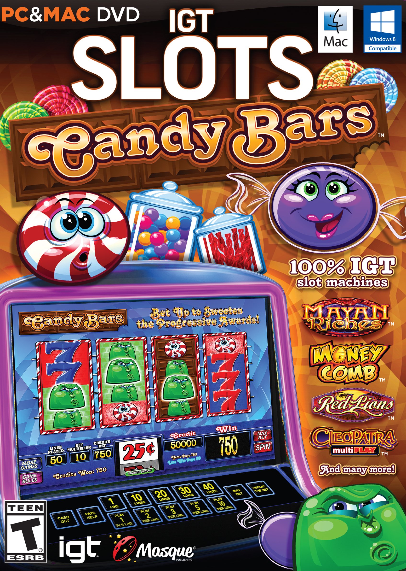 IGT Slot Machine: Candy Bars Game - Fun Casino-Themed Online Slots for Home Entertainment & Virtual Gaming