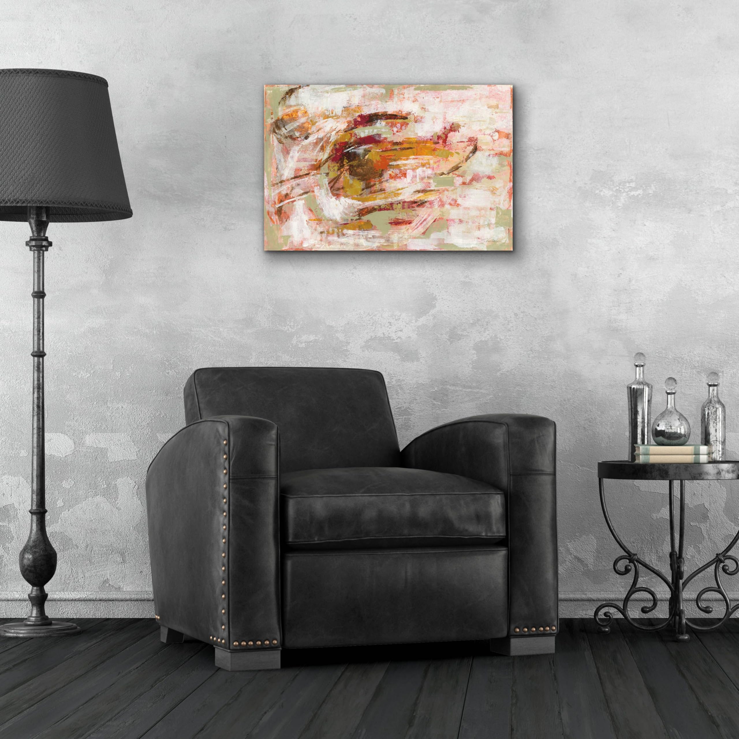 Epic Art 'Graffiti Wall II' by Silvia Vassileva - Modern Acrylic Glass Wall Art Painting 24x16 Inches - Perfect for Living Room, Bedroom & Office Decor