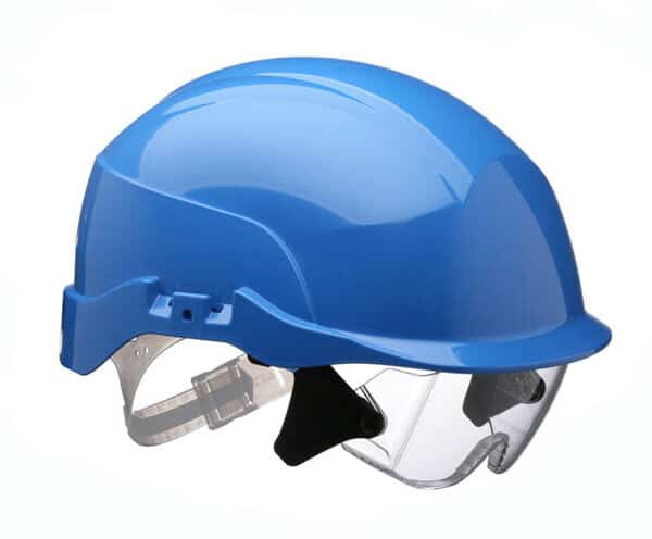 Centurion Spectrum Safety Helmet with Eye Shield - ANSI Certified Hard Hat for Construction, Industrial & DIY Projects - Perfect for Work Sites, Welding & Outdoor Safety Protection