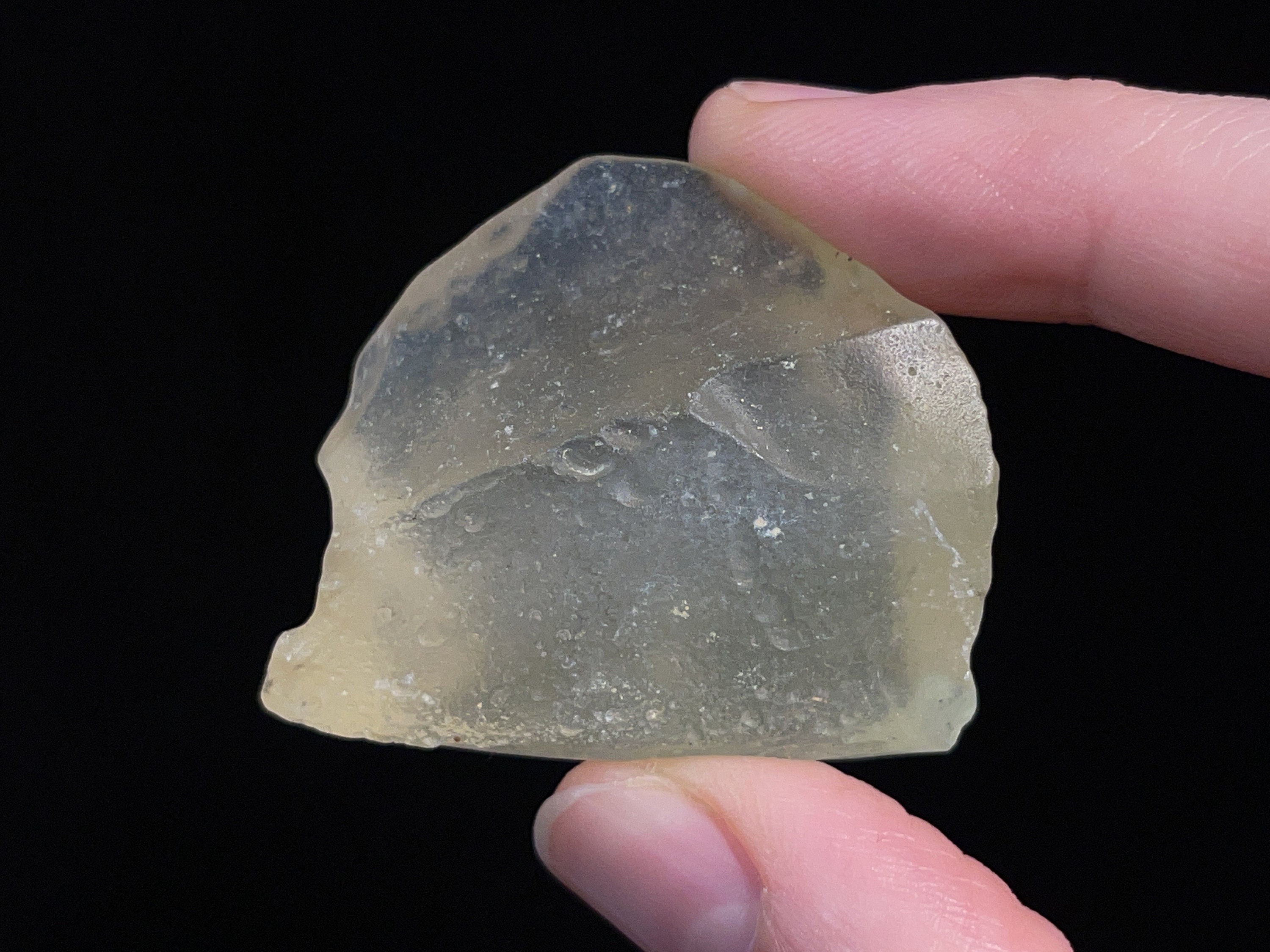Natural Libyan Desert Glass Raw Crystal - Rare 2A Grade 24.1g - Metaphysical Healing Stones for Meditation & Energy Work - Authentic Collectible Mineral Specimen for Spiritual Healing & Chakra Balancing