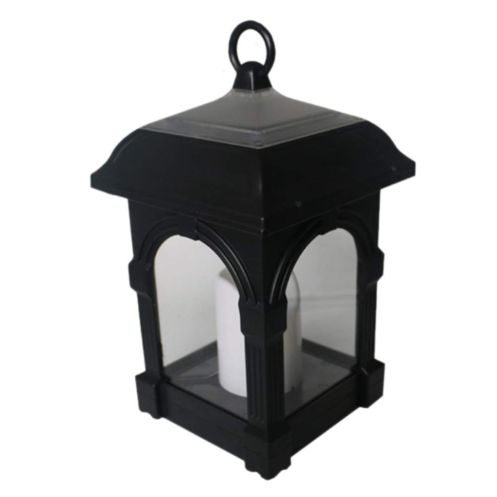 Solar Powered Hanging Lantern - Outdoor Garden Decor with Wind & Candle Effect, Waterproof LED Solar Light for Patio, Yard, Pathway & Camping (Set of 2) - Perfect for Backyard Parties, Wedding Decor & Romantic Ambiance