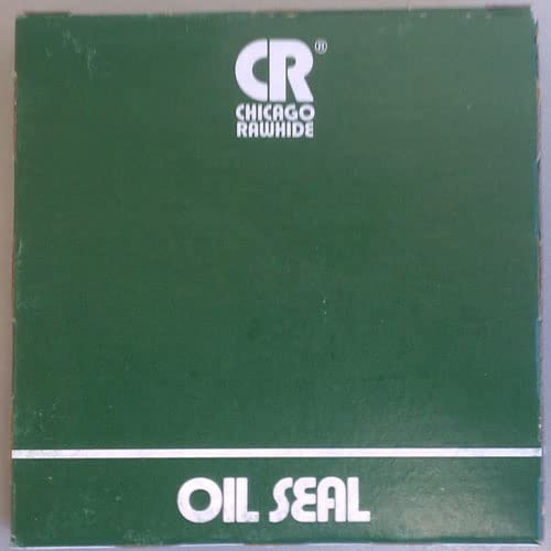 CHICAGO RAWHIDE 19236 Single Lip Oil Seal - CRW1 Design, Nitrile Rubber, 1.938
