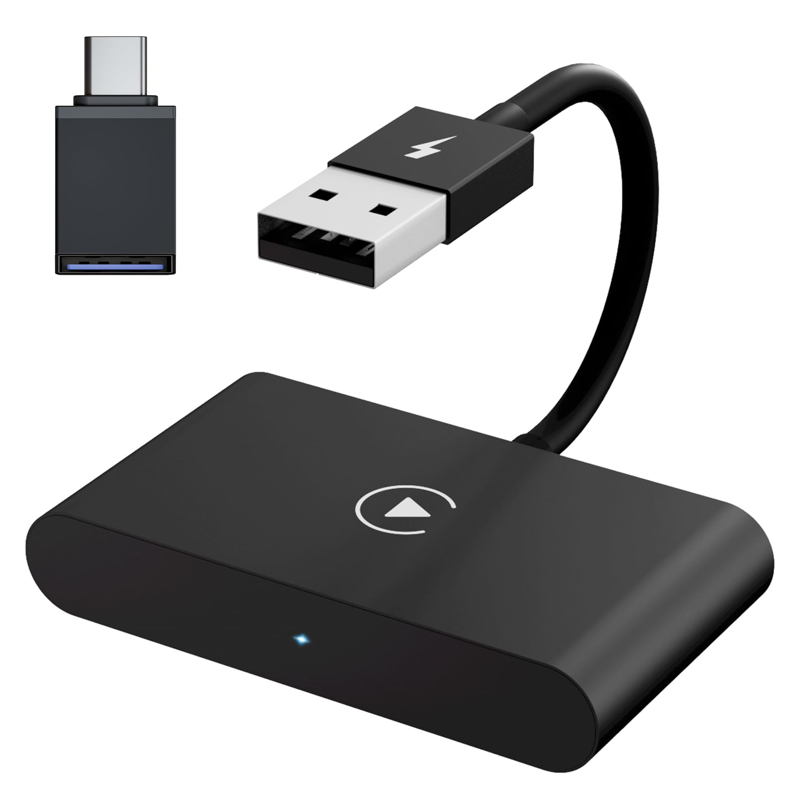 Wireless CarPlay Adapter for OEM Cars - Plug & Play, iPhone Compatible (2015+) - Perfect for Commuting & Road Trips