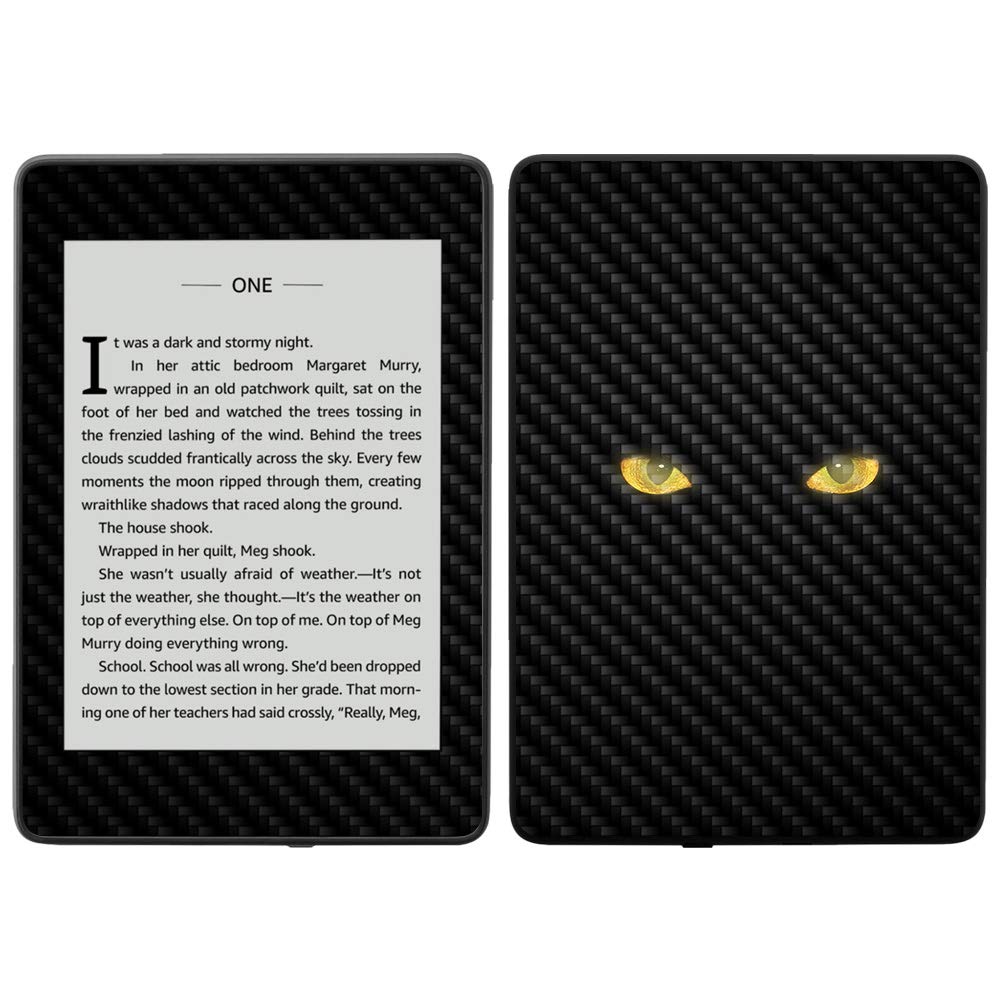 Premium Carbon Fiber Skin for Amazon Kindle Paperwhite 2018 (10th Gen) - Aztec Fox Design | Waterproof Protective Cover with Durable Textured Finish | Easy to Apply & Remove | Made in USA | Perfect for Travel, Reading & Outdoor Use