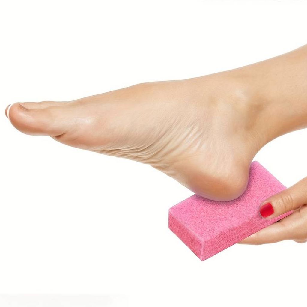 Exfoliating Foot Pumice Sponge for Dead Skin Removal - Callus Remover for Soft Smooth Feet - Perfect for Pedicures, Home Foot Care & Spa Treatments