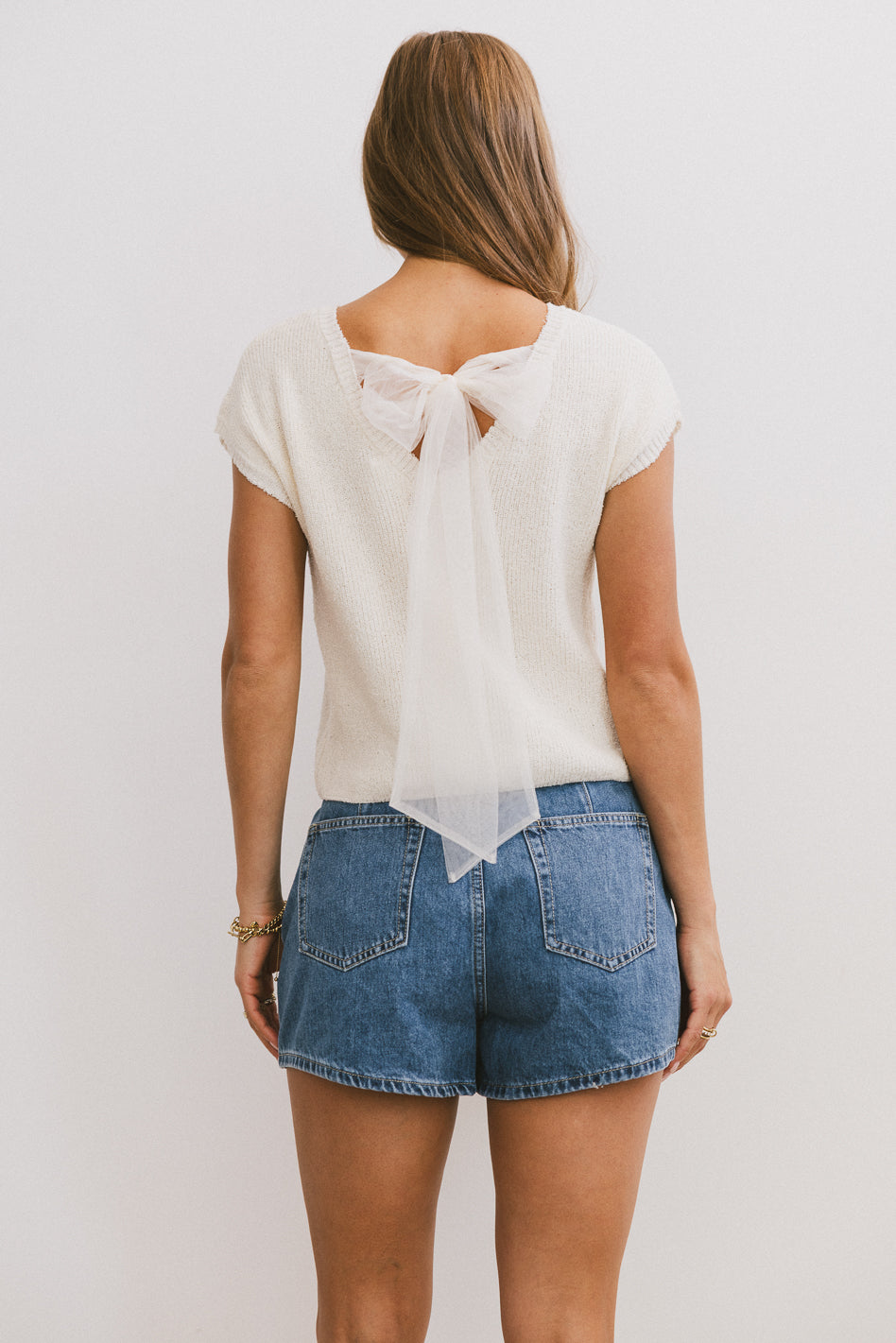 Women's Amy Knit Top in Cream - Soft & Comfortable Casual Sweater for Fall & Winter | Perfect for Office, Dates & Everyday Wear