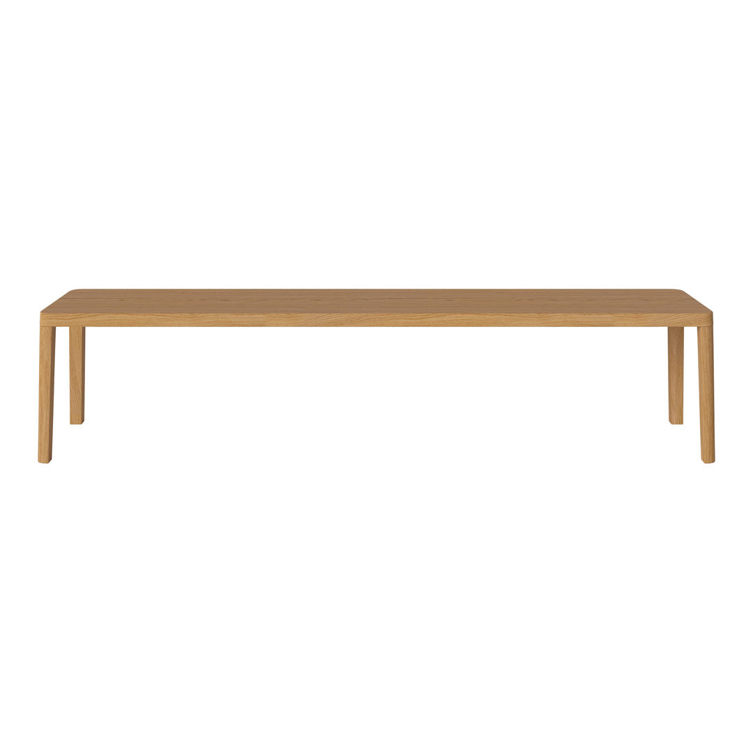 Graceful Modern Wooden Bench by Michael H Nielsen - Bolia Scandinavian Design for Living Room, Bedroom, or Entryway