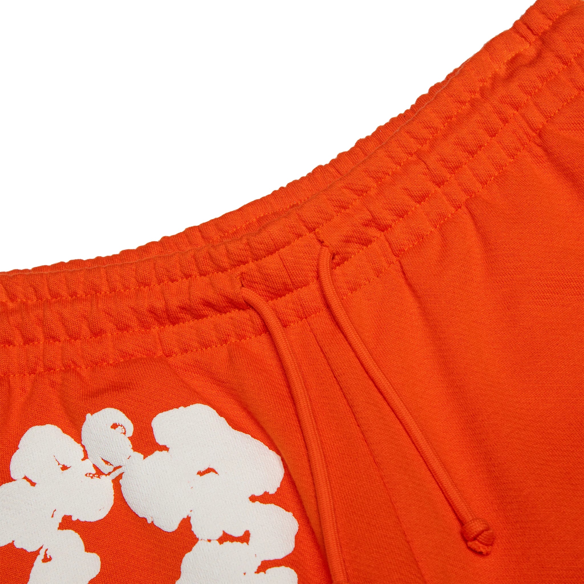 Denim Tears Cotton Wreath Orange Sweatpants - Comfortable Casual Joggers for Men | Streetwear Fashion & Lounge Wear