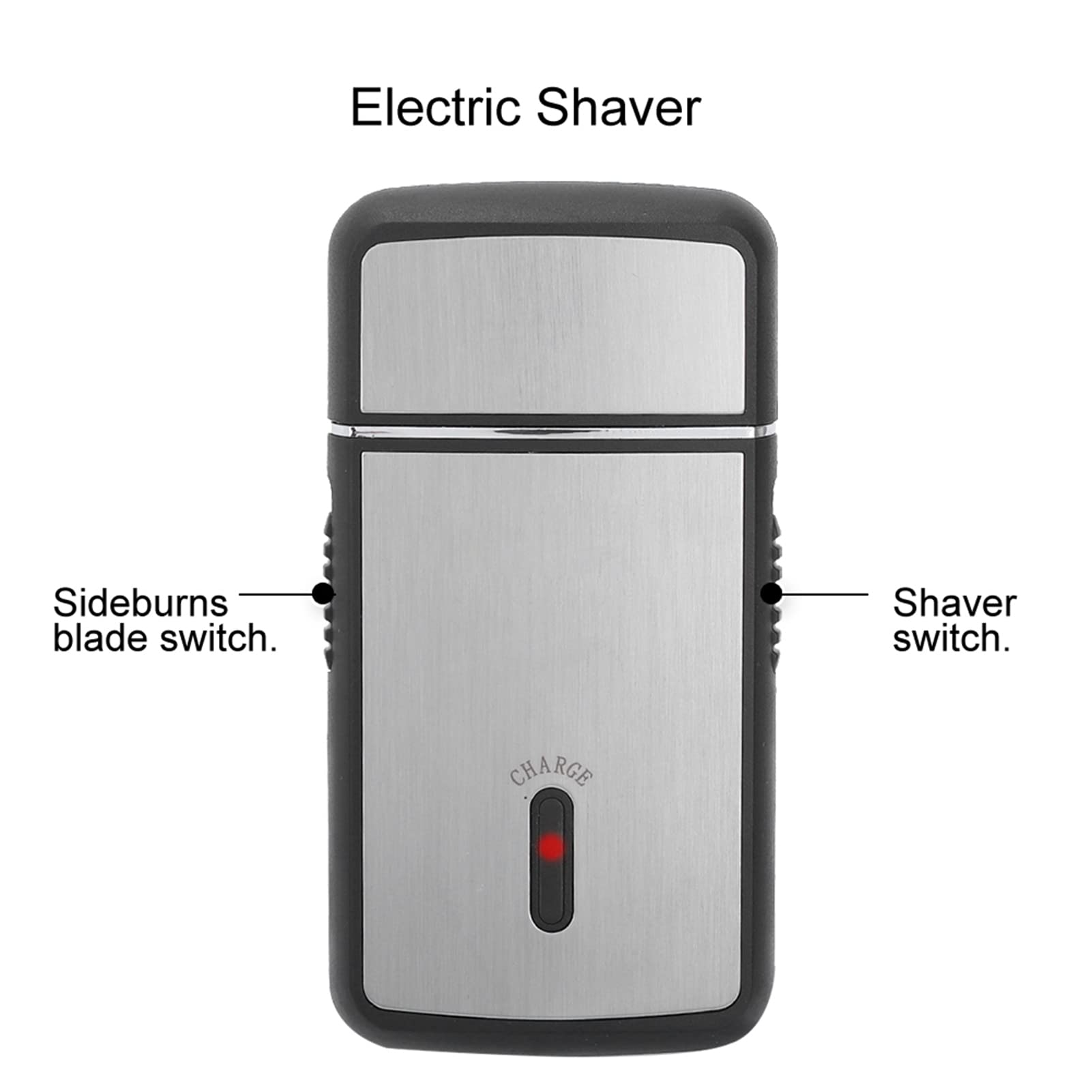 Reable Men's Electric Razor - 3-in-1 Beard Trimmer & Facial Hair Shaver for Smooth Shaving at Home & Travel | Perfect for Business Trips, Camping & Daily Grooming