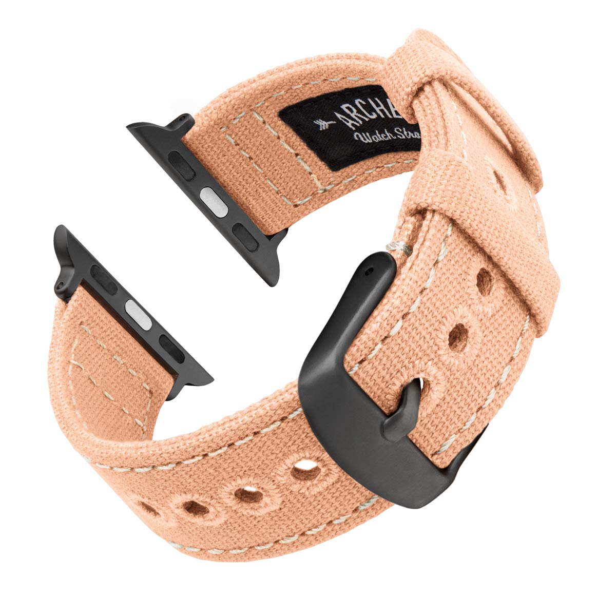 Premium Archer Canvas Watch Straps for Apple Watch - Durable & Comfortable Replacement Bands - Perfect for Outdoor Adventures, Workouts & Everyday Wear