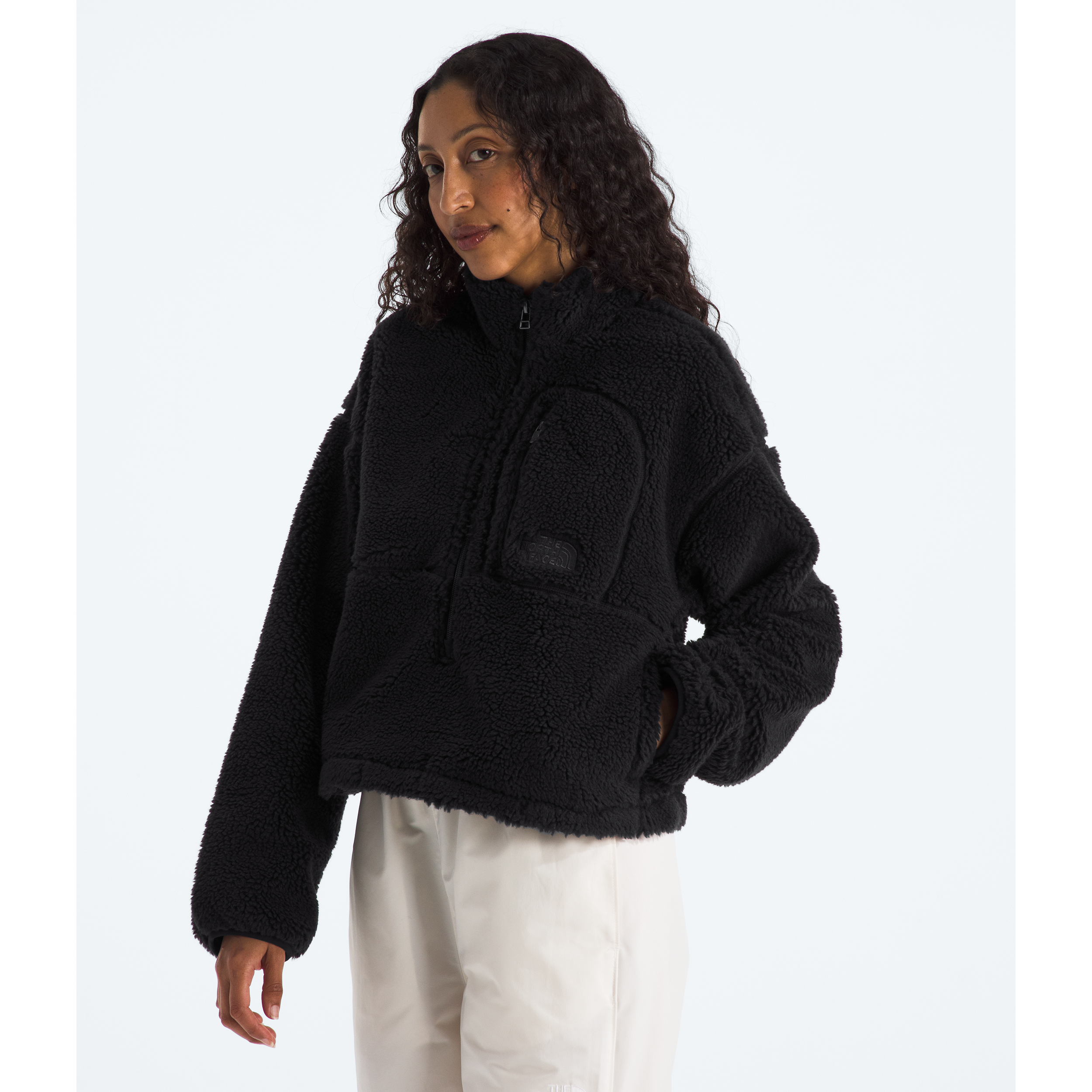 The North Face Women's Extreme Pile Pullover Fleece Jacket - Warm Winter Layering for Hiking, Camping & Outdoor Adventures