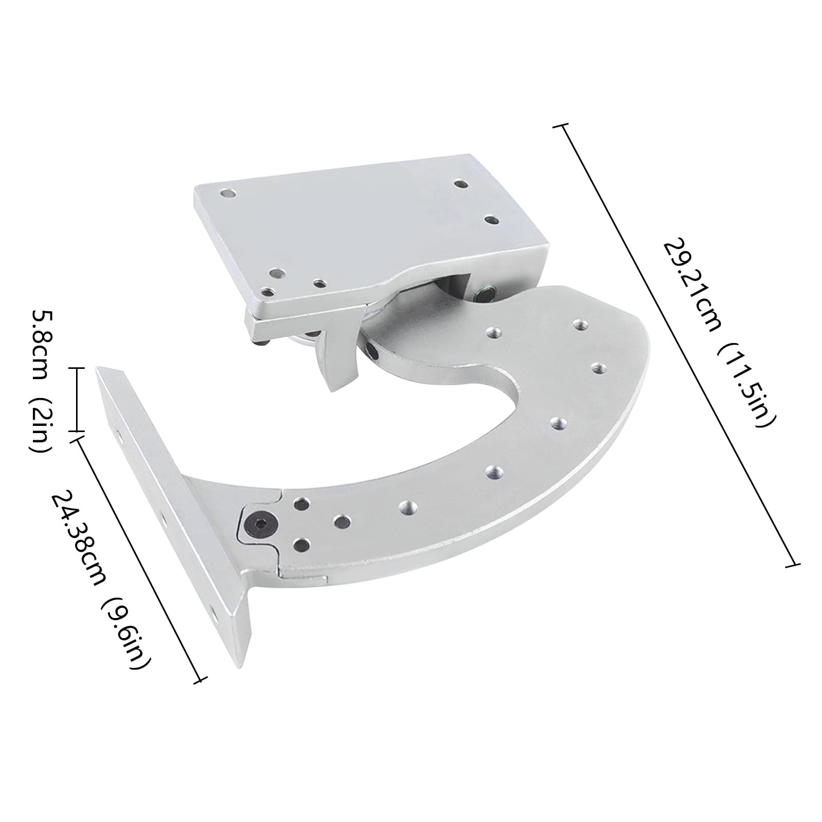 Universal Lambo Door Kit - Bolt-On Vertical Doors Hinge Conversion Kit for Audi, Dodge, Ford, Honda, Toyota, Nissan, Chevrolet & Most Cars | 90 Degree Vertical Lambo Style Doors | Perfect for Car Shows, Custom Builds & Performance Upgrades