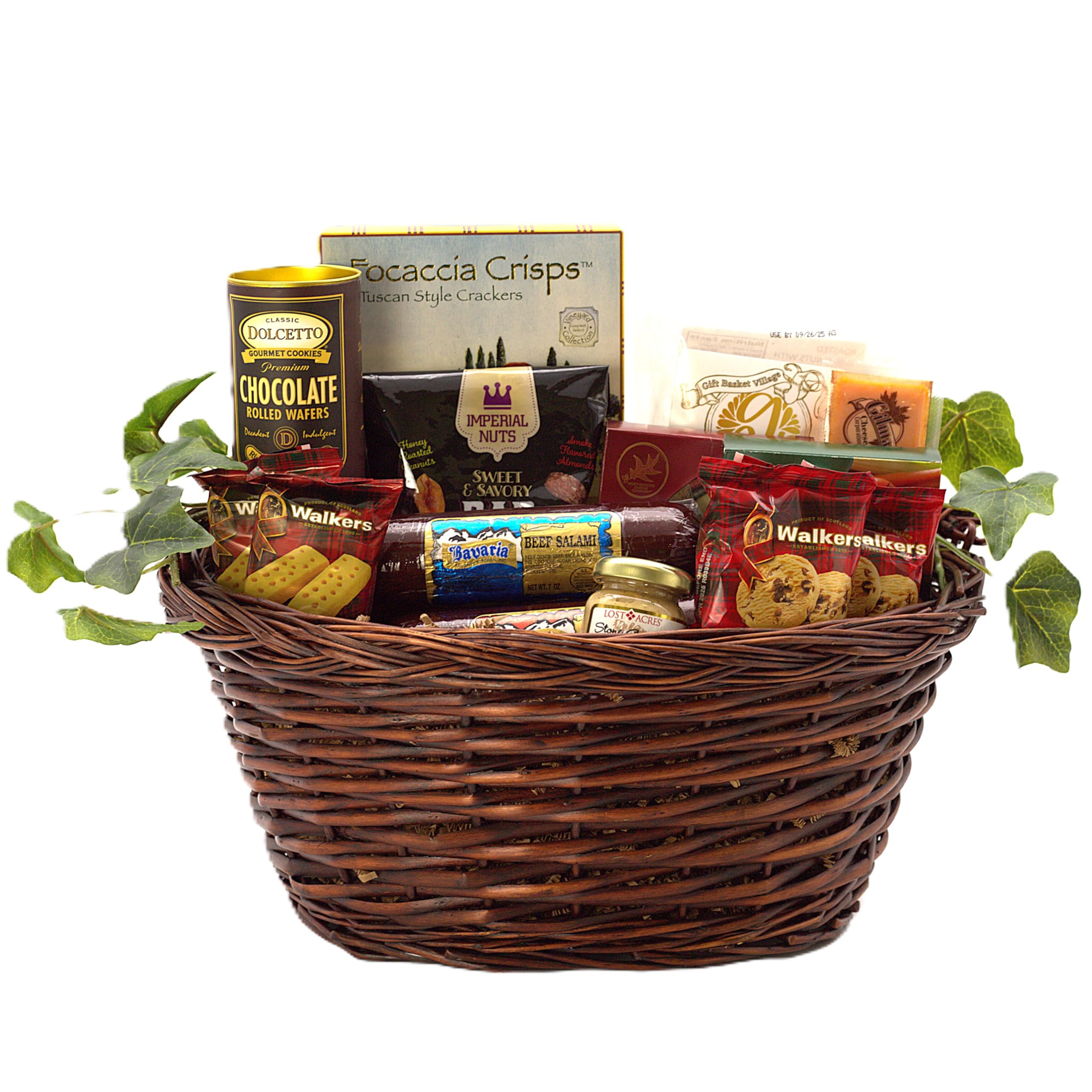 Gift Basket Village The Midwesterner Gift Basket - Premium Assorted Snacks & Treats Box - Perfect for Holidays, Corporate Gifts & Care Packages