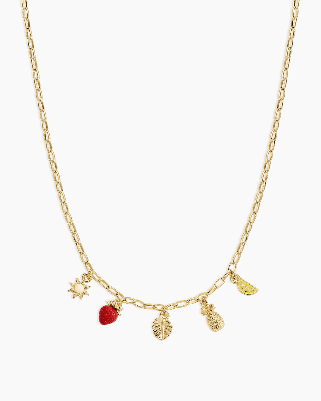 Elegant Summer Mini Charm Necklace for Women - Dainty Layering Jewelry - Perfect for Beach Vacations, Weddings & Everyday Wear