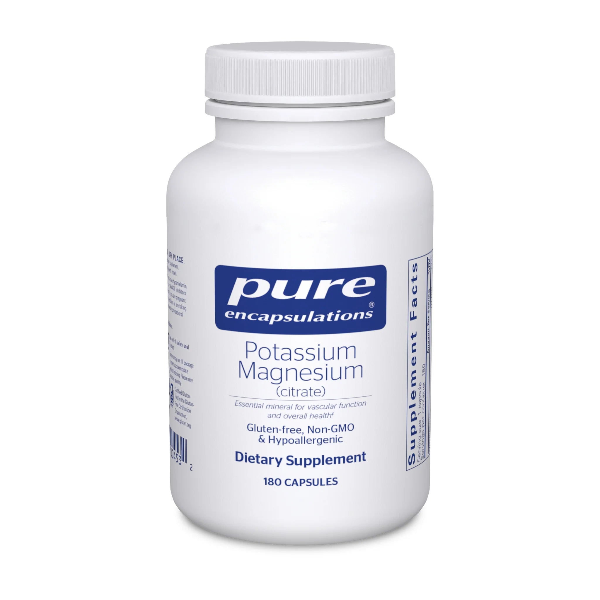 Potassium Magnesium Citrate Supplement - Supports Heart Health, Muscle Function & Electrolyte Balance - Ideal for Athletes & Active Lifestyles