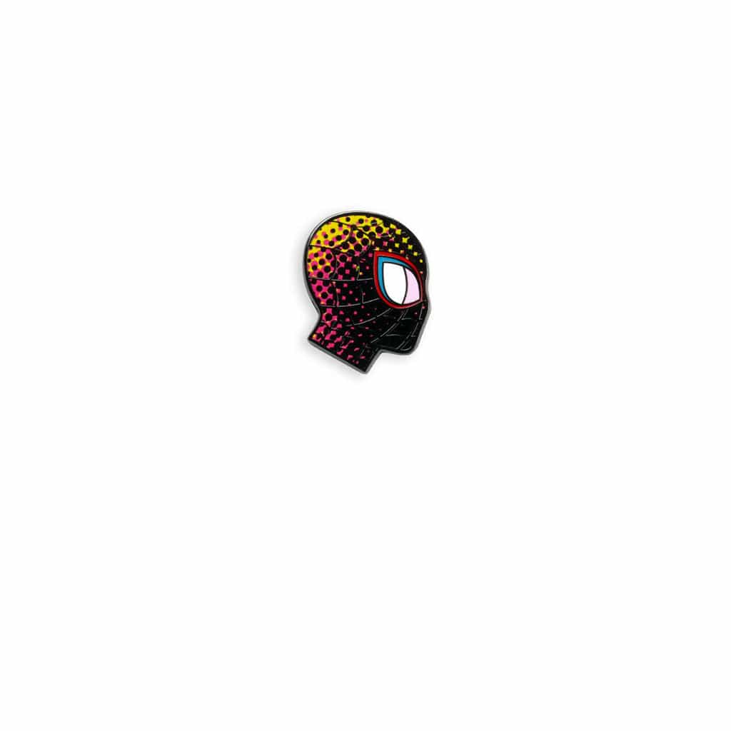 Miles Morales Final Suit Enamel Pin - No Hood - Collectible Marvel Badge for Backpacks, Jackets & Cosplay
