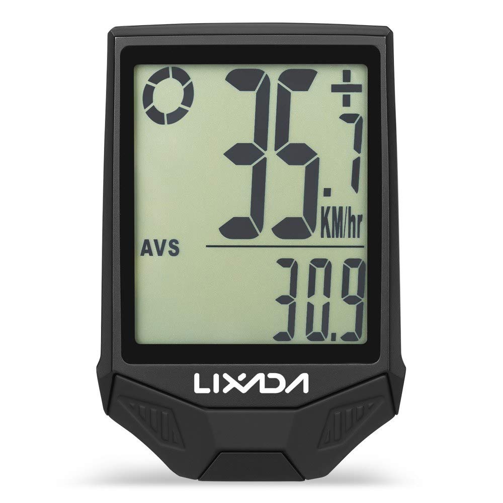 Wireless Bike Computer - IPX6 Waterproof Cycling Speedometer & Odometer with Temperature Sensor for Mountain/Road Bikes | Perfect for Outdoor Cycling, Commuting & Fitness Tracking