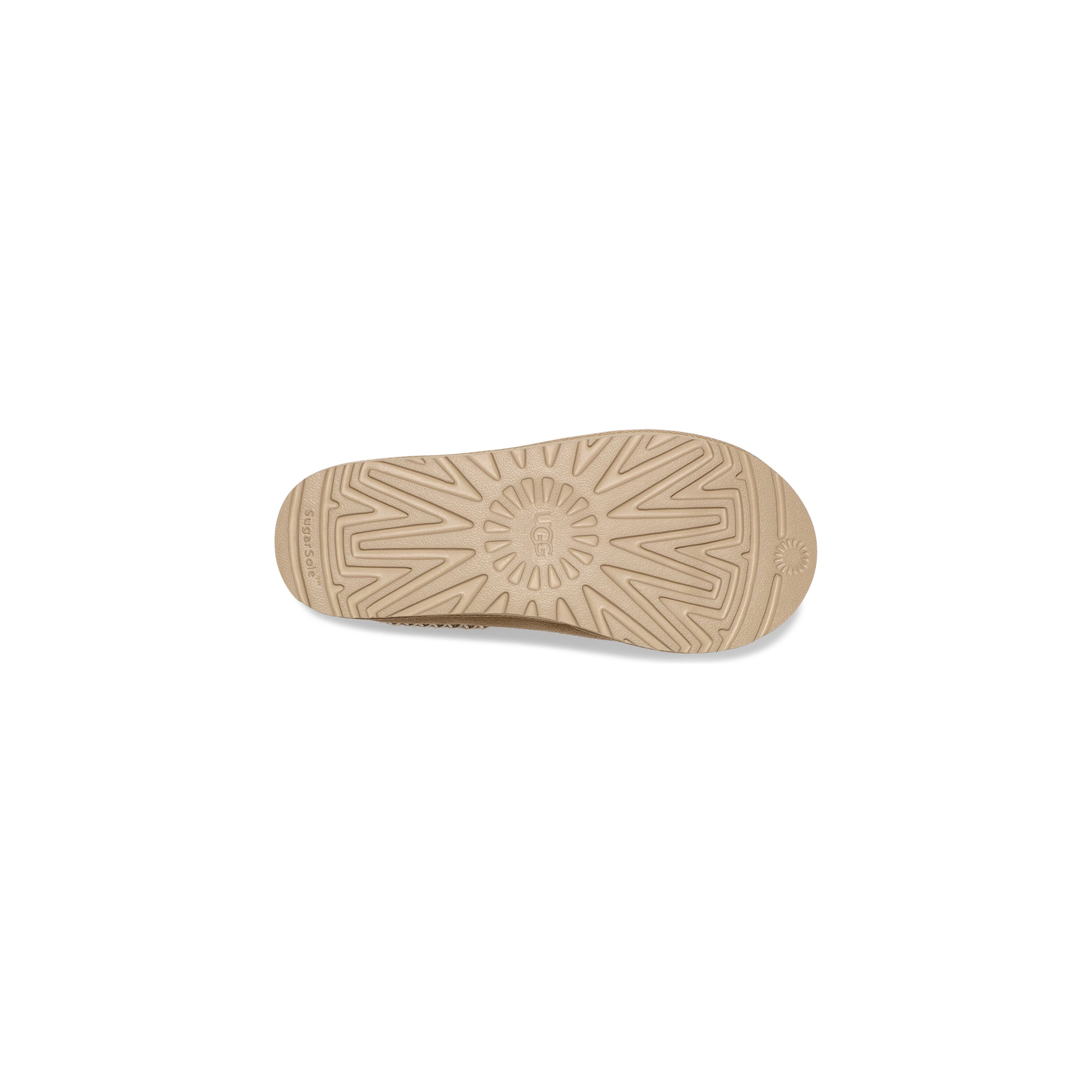 UGG Women's Tasman Slippers in Mustard Seed White - Cozy Indoor/Outdoor House Shoes for Winter Comfort & Casual Wear