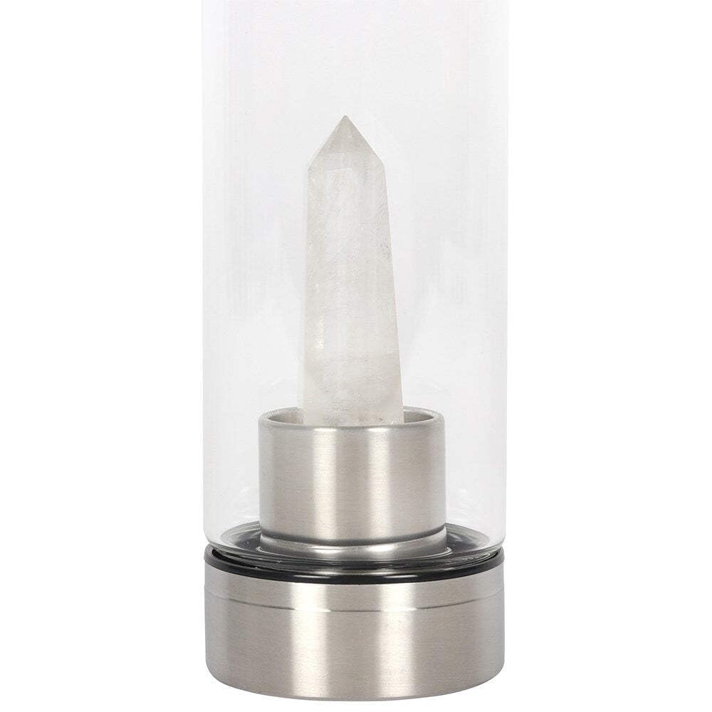 Stylish & Eco-Friendly Something Different Quartz Water Bottle - Leak-Proof, BPA-Free, 32oz for Gym, Hiking & Office Use
