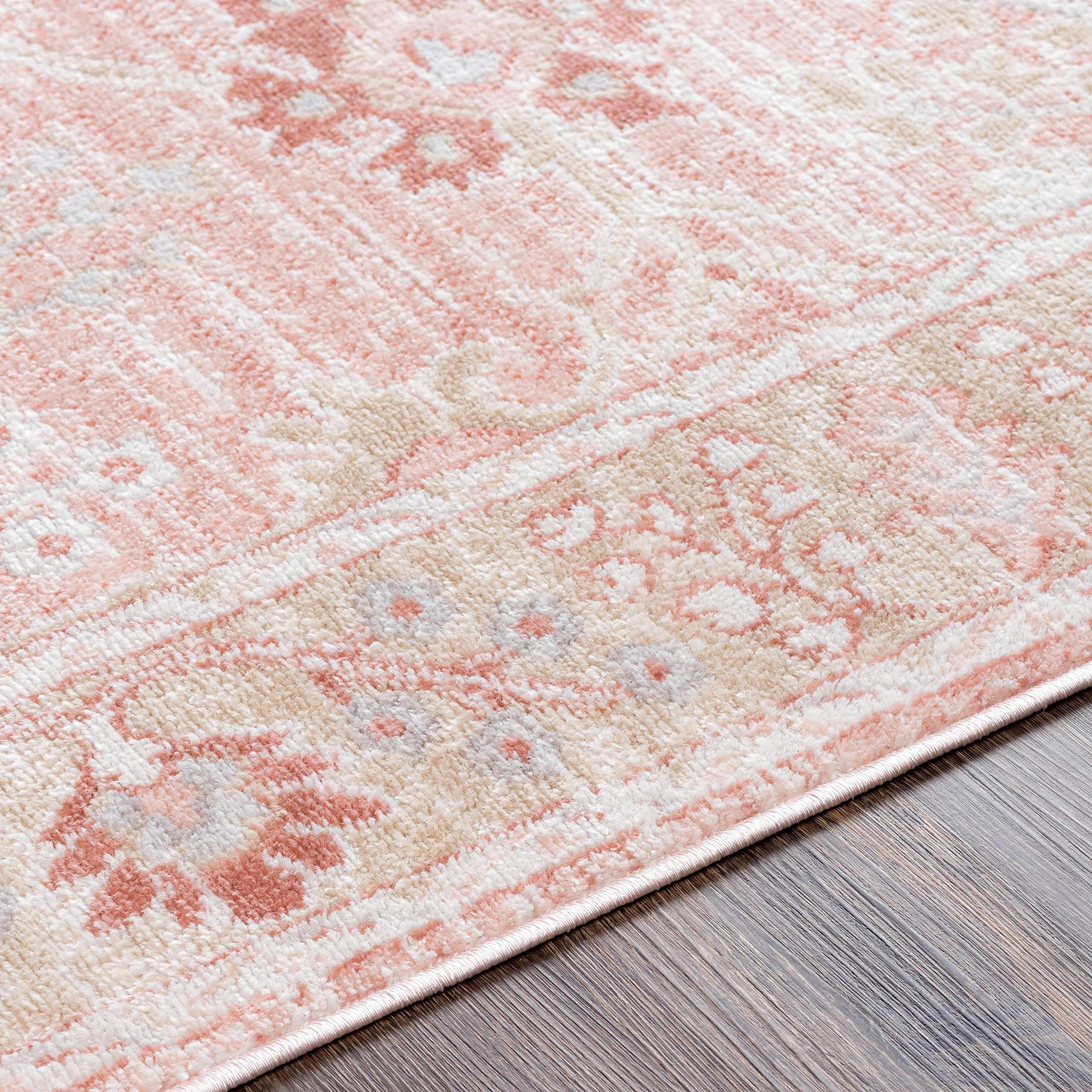 Hauteloom Barnwell Soft Plush Area Rug - Gray, White, Brown - 7'9