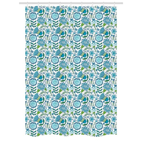 Blue Apple Green White