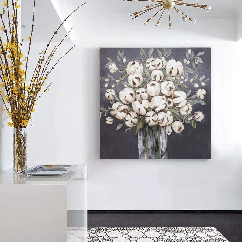 Blooming Cottongrass - Natural Dried Fluffy Cotton Grass Decor for Home, Wedding & Boho Style - Perfect for Centerpieces, Vase Arrangements and Rustic Decorations