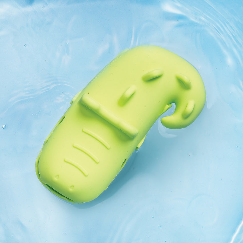 Anatole Floating Crocodile Eco-Friendly Bath Toy for Kids - Fun Bathtime Animal Toy for Toddlers & Baby Bath Time Play