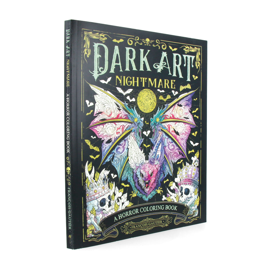 Dark Art Nightmare: Horror Coloring Book for Adults - Stress Relief & Creative Relaxation | Perfect for Halloween, Gifts & Art Therapy