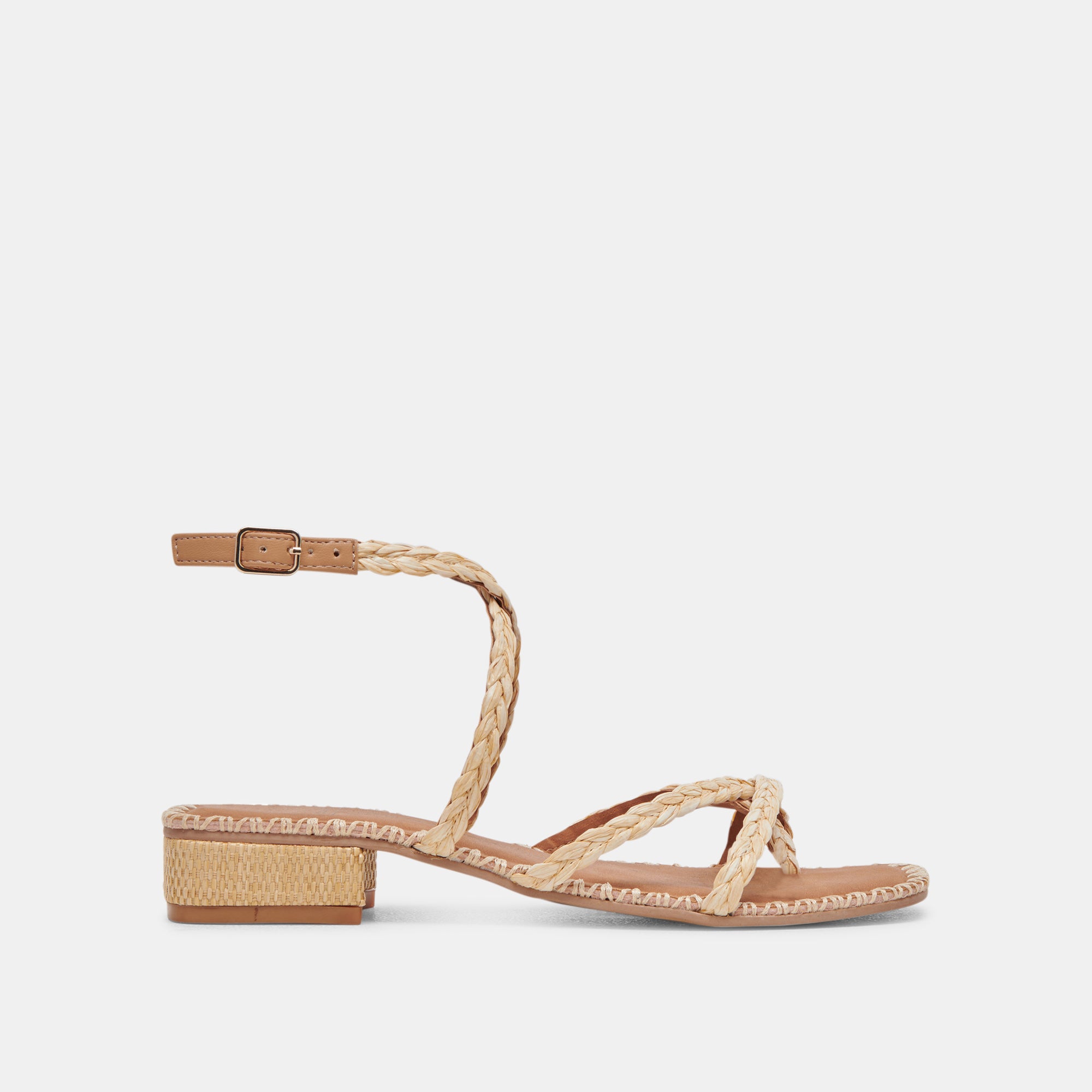BRINN Women's Lightweight Natural Raffia Sandals - Comfortable Summer Beach Walking Shoes for Outdoor Vacation & Casual Wear