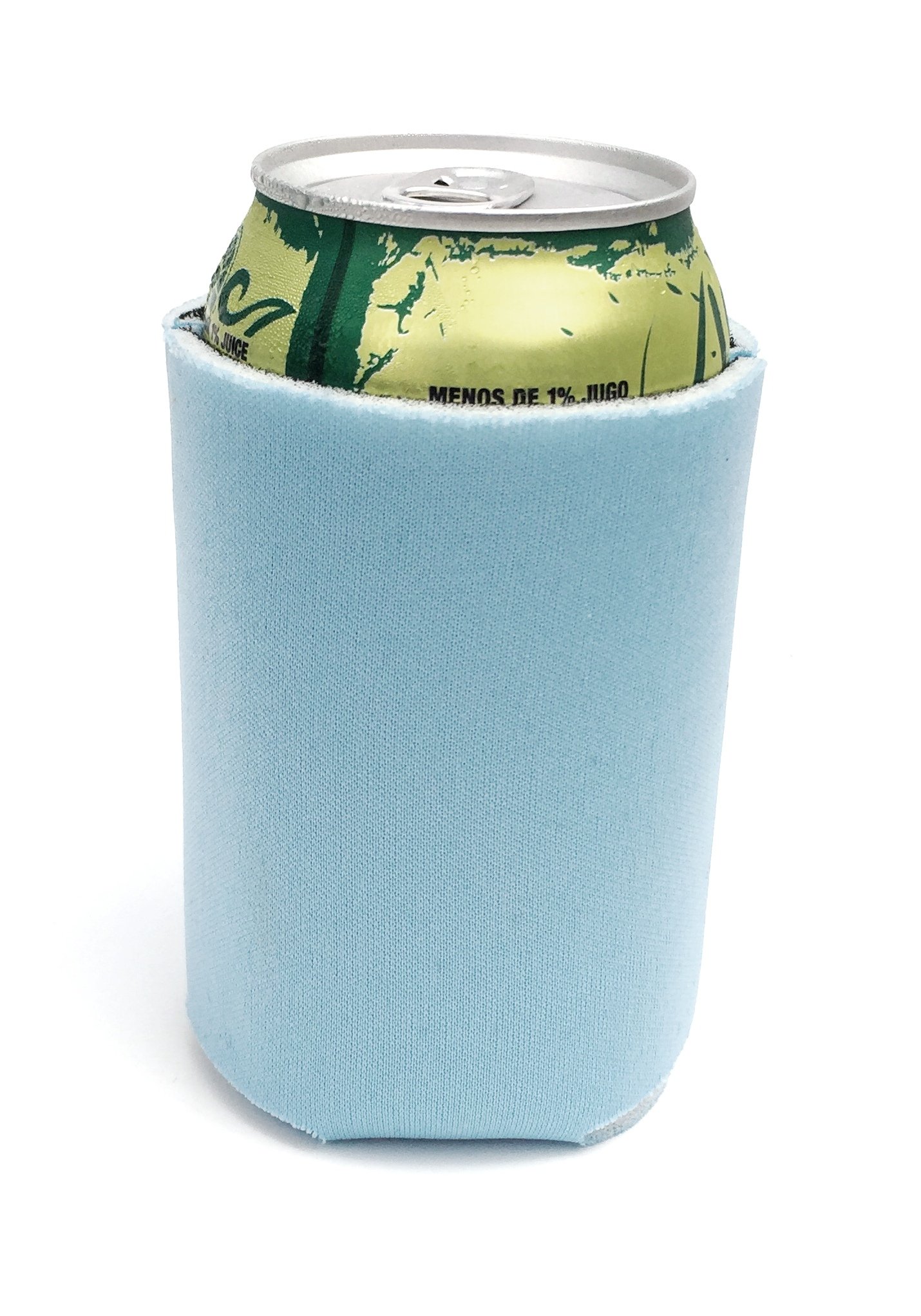 200 Premium Blank Beverage Insulators & Can Coolers for Soda, Beer - Bulk Pack (Placid Blue) | Keep Drinks Cold at BBQs, Parties & Outdoor Events