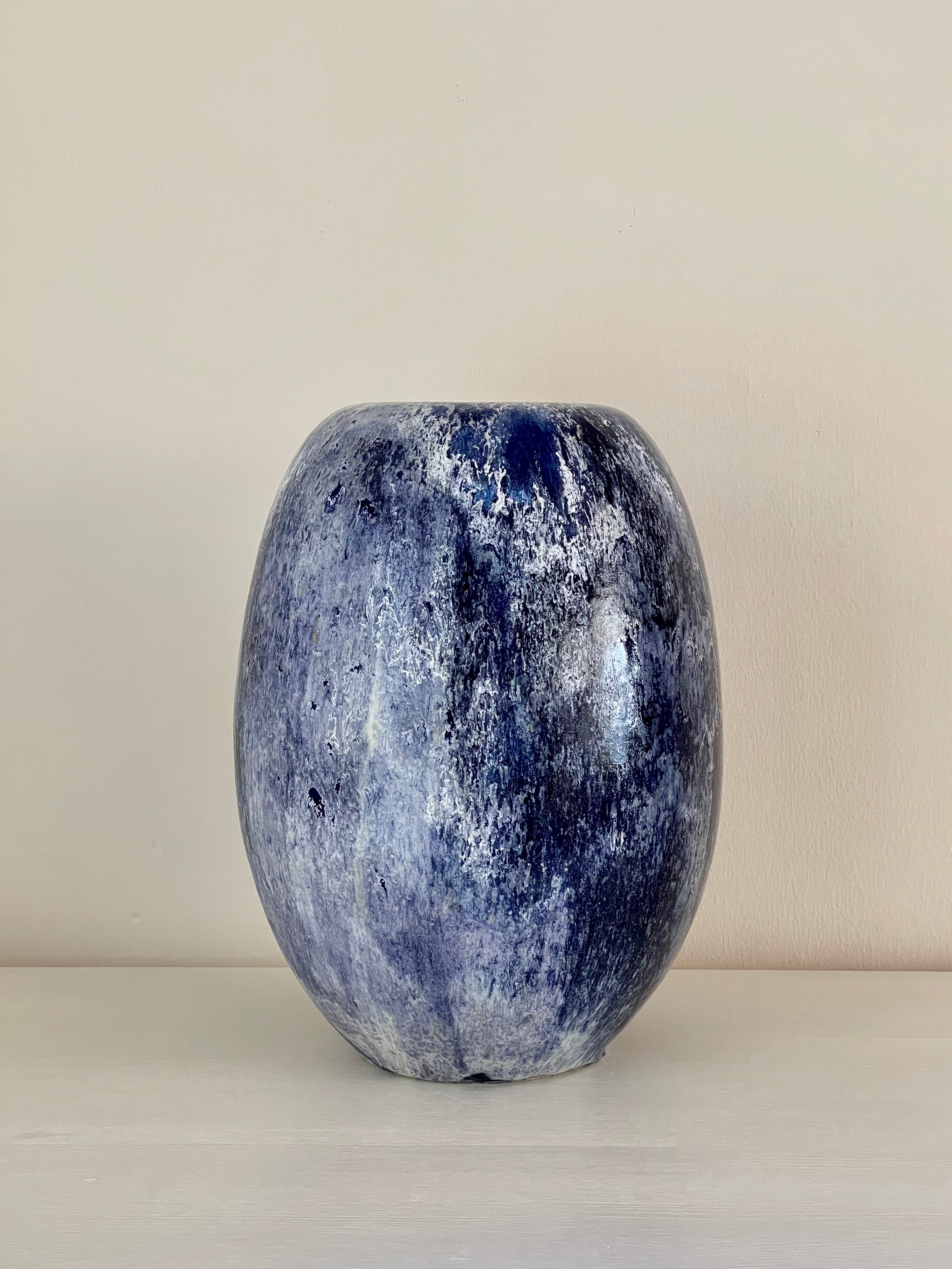 Aage Würtz Handmade Ceramic Vase - Scandinavian Modern Home Decor for Living Room, Bedroom & Office Centerpiece
