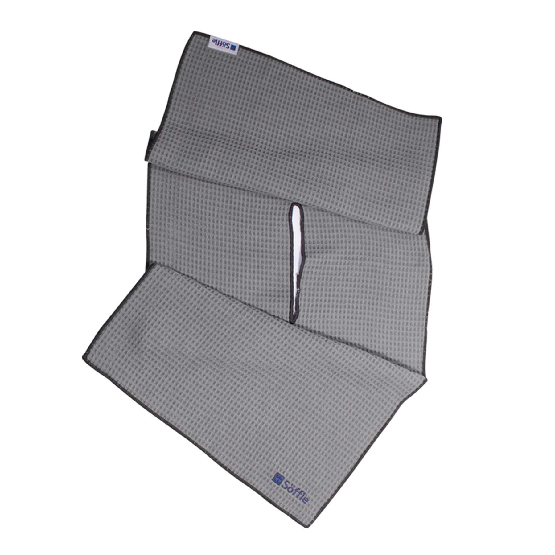 Premium Microfiber Waffle Golf Towel - 18