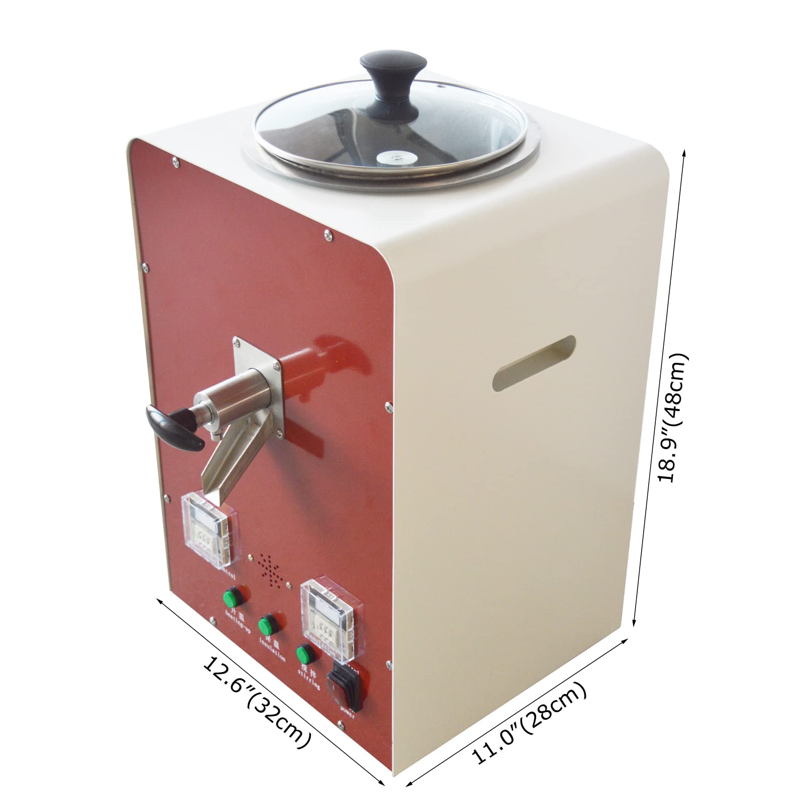 **Lab Agar Gel Mixer Machine - 110V Hydrocolloid Stirrer for Melting, Heating & Mixing | Perfect for Dental, Food & Scientific Labs**