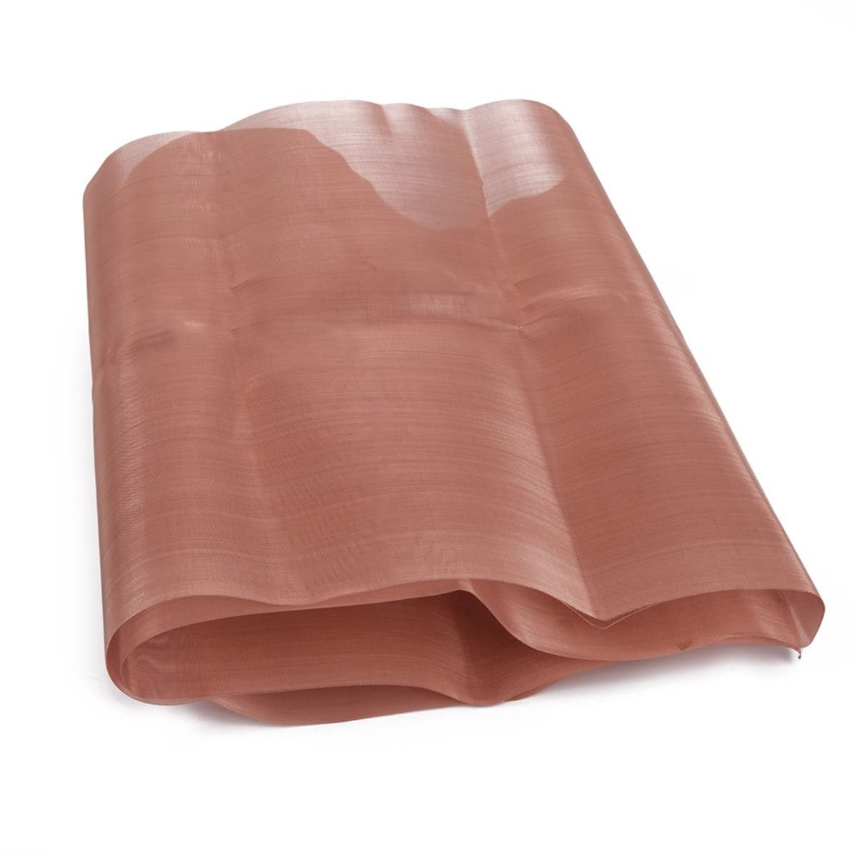 99.9% Pure Copper Woven Mesh Screen - 80 Mesh, 12