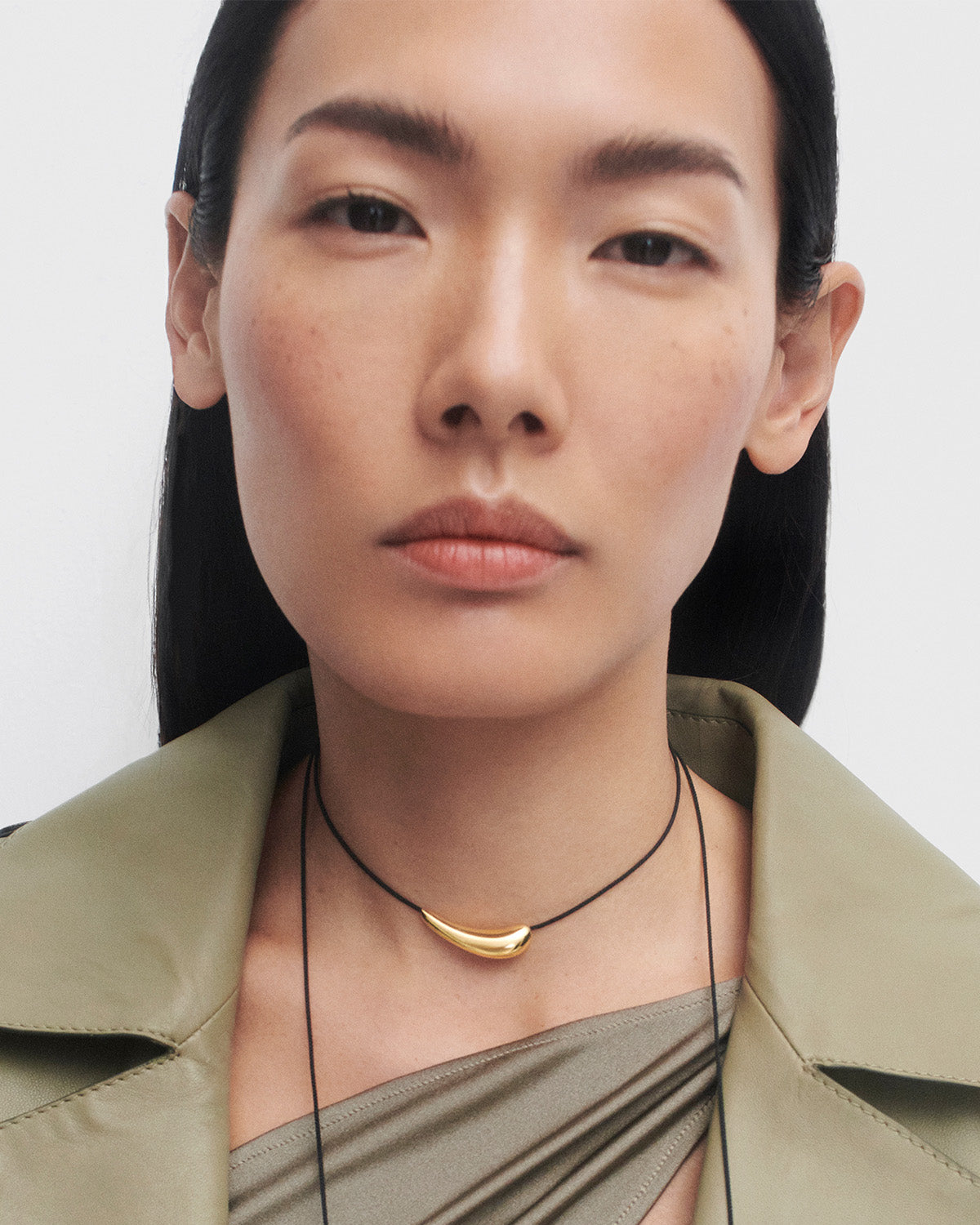 GRID 2 Orbit Cord Necklace - Minimalist Adjustable Choker for Women, Trendy Layering Jewelry for Everyday Wear, Perfect for Casual Outfits & Special Occasions