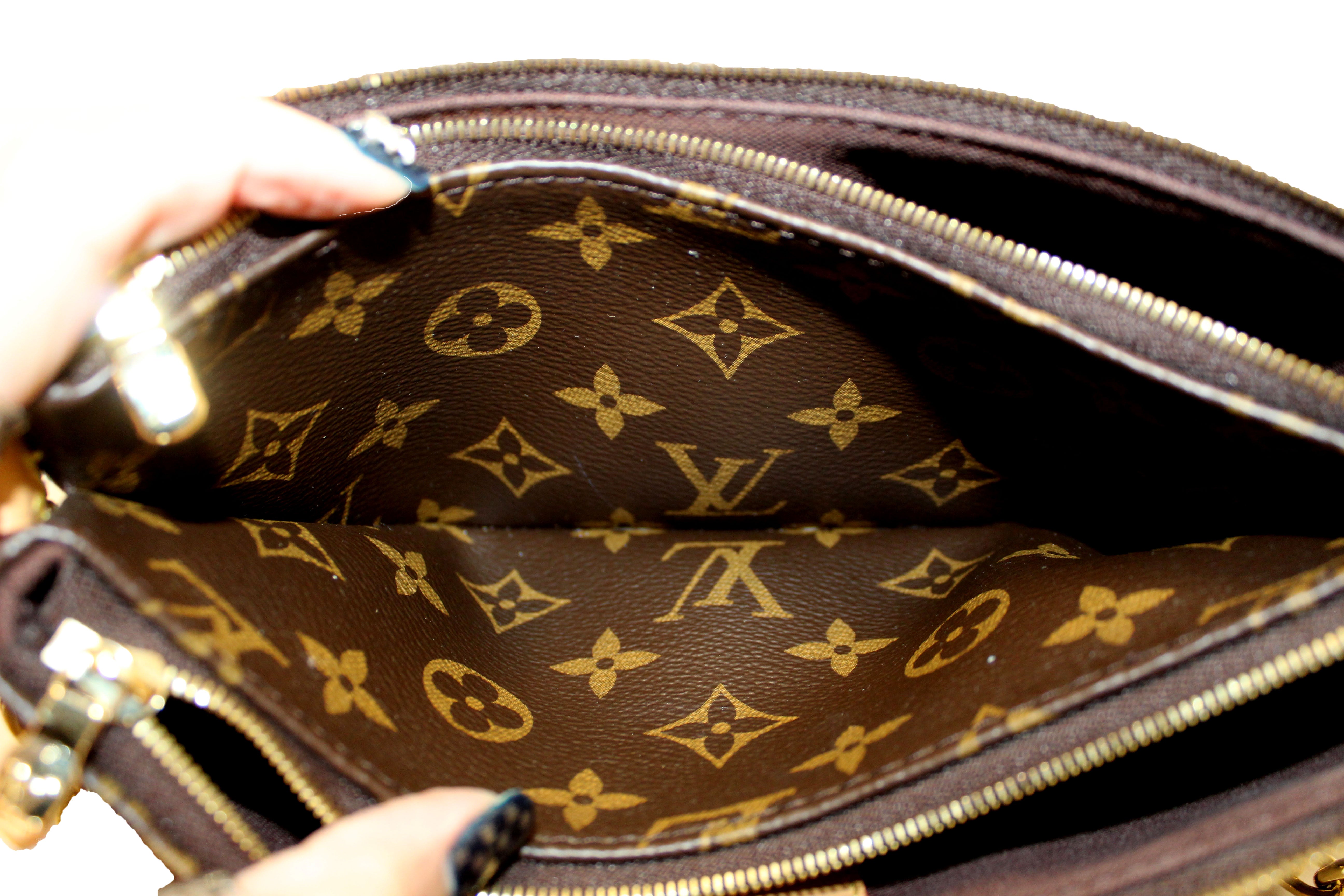 Authentic Louis Vuitton Monogram Liv Pochette Crossbody Bag - Luxury Designer Handbag for Women | Perfect for Date Night, Parties & Everyday Use