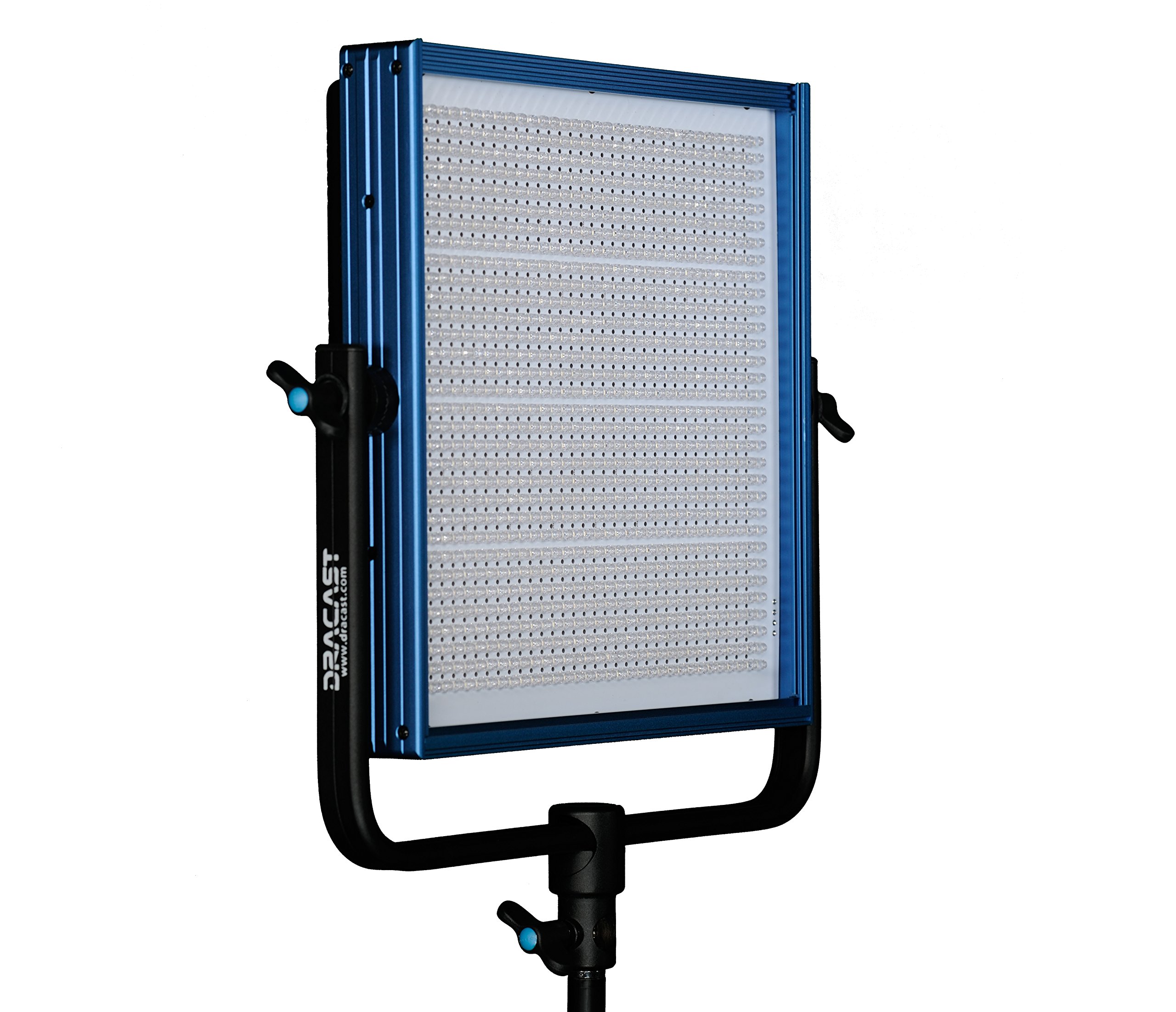 Dracast Pro Series LED1000 Bi-Color LED Video Light Panel with Gold Mount Battery Plate - Professional Studio Lighting for Photography, Videography & Live Streaming