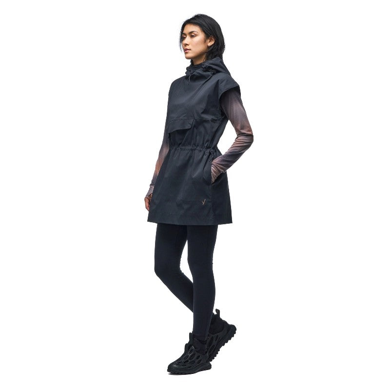 Indyeva Cangur II Hooded Tunic for Women - Stylish Long Sleeve Oversized Pullover Sweatshirt | Perfect for Casual Wear, Yoga, and Lounge Outfits
