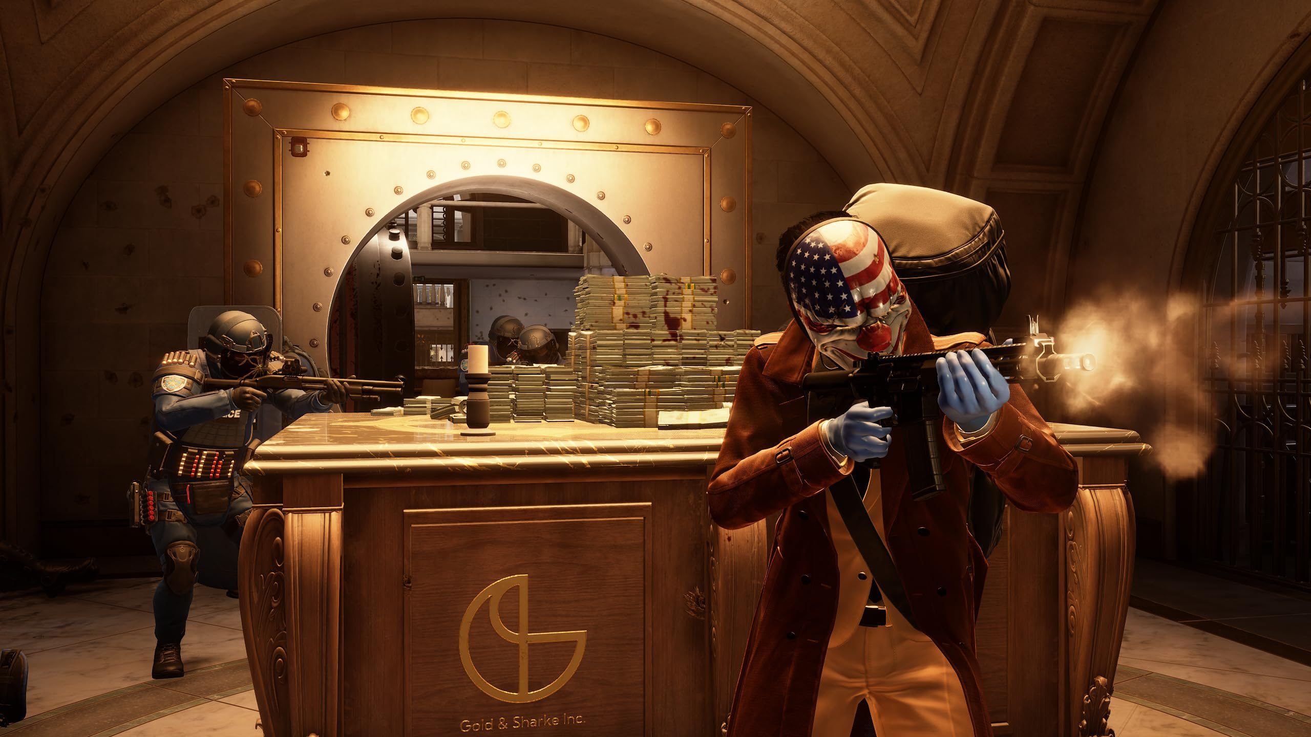 Payday 3 - Day One Edition for PlayStation 5 (PS5) | Action-Packed Heist Game | Perfect for Multiplayer Co-op Gaming Nights