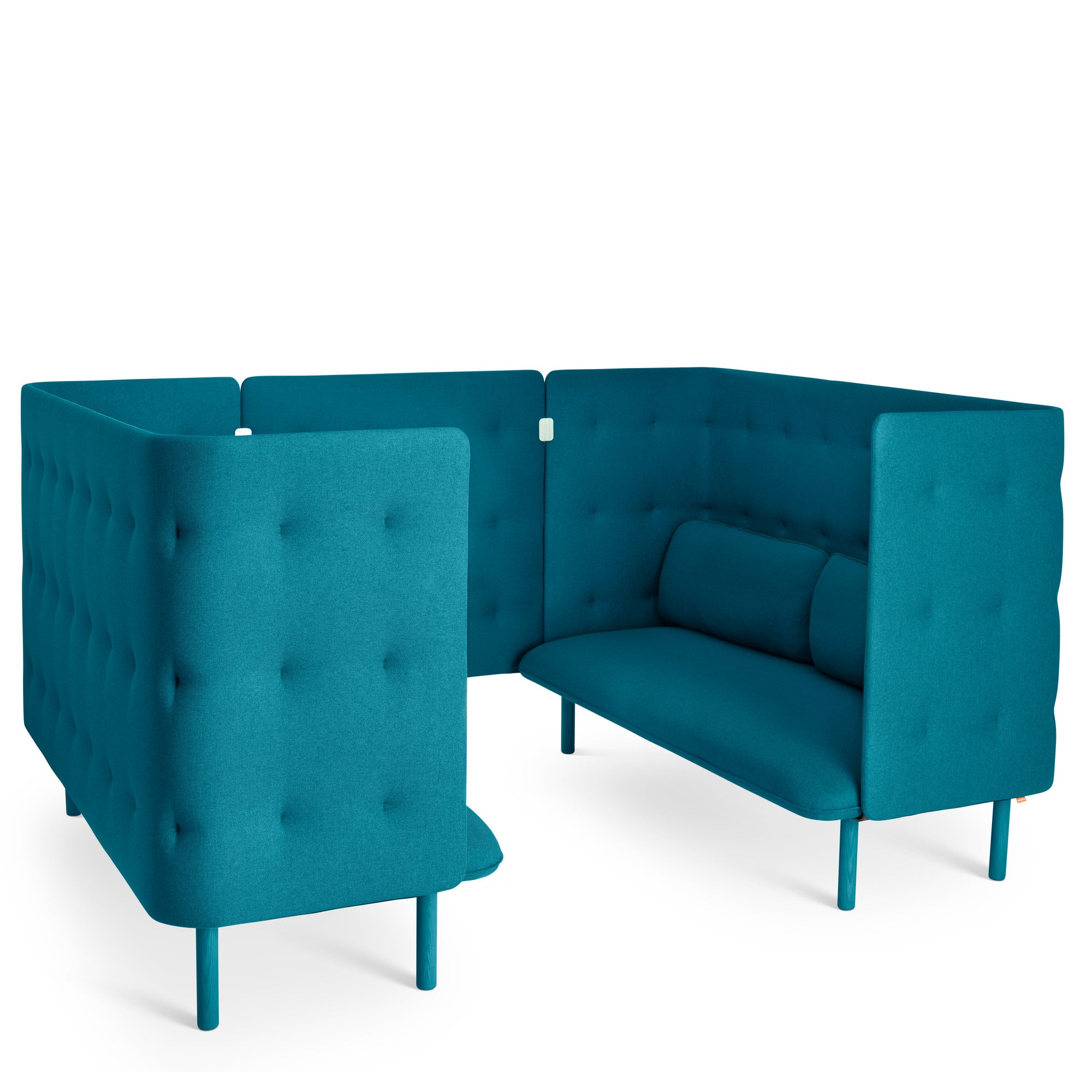 QT Privacy Lounge Sofa Booth - Comfortable Secluded Seating for Home, Office & Waiting Areas - Perfect for Relaxation, Reading & Private Conversations
