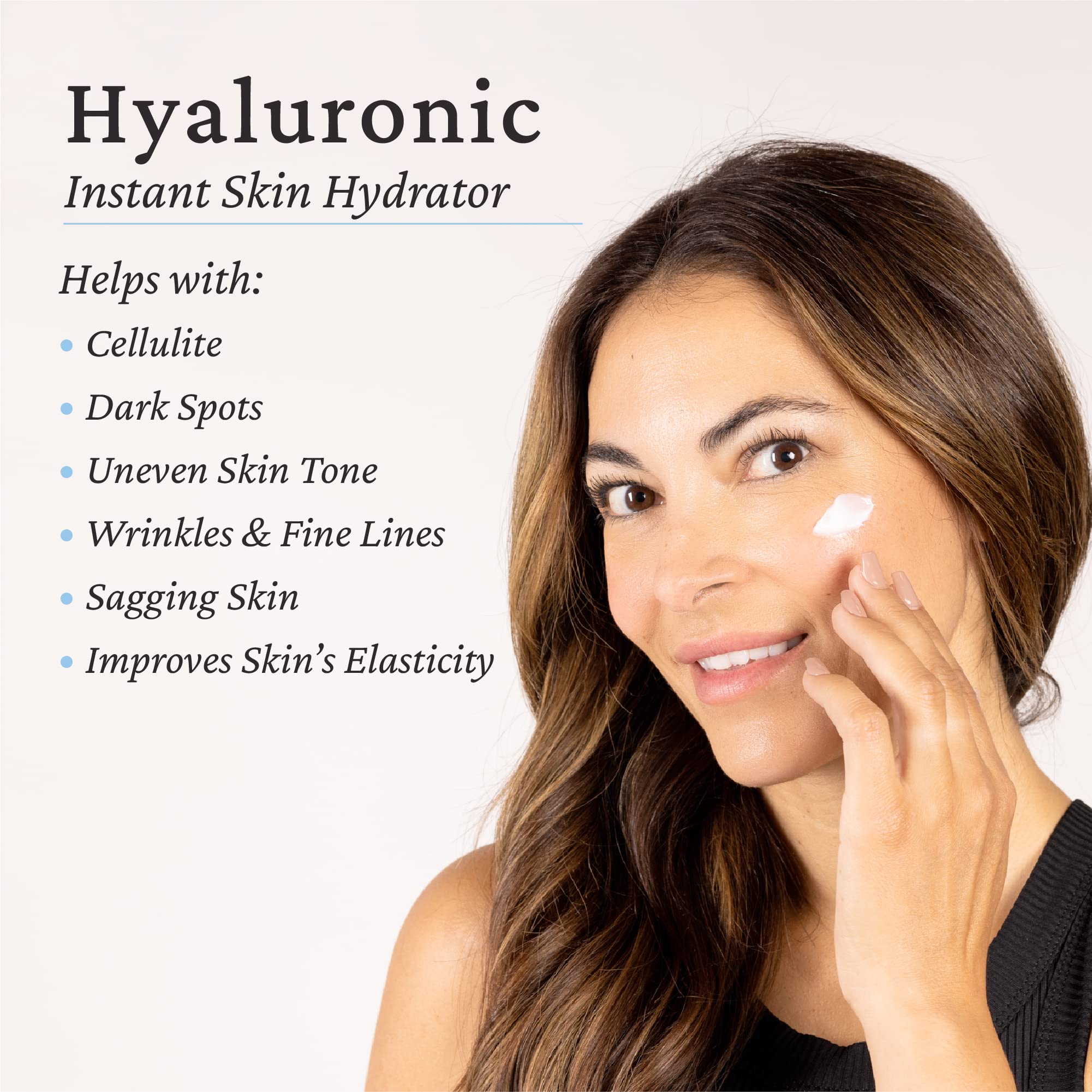 Elastalift Hyaluronic Acid Moisturizing Body Lotion & Face Cream - Anti-Aging Skincare for Wrinkles, Sagging Skin, Cellulite & Stretch Marks - Hydrating Dry Skin Treatment - 2 Pack - Perfect for Daily Use & Nighttime Skincare Routine