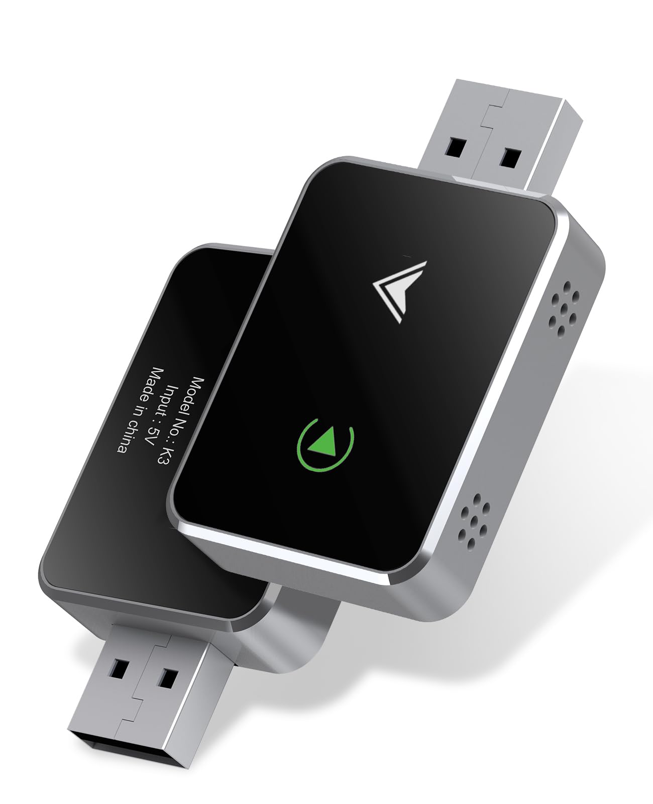 2025 Upgraded Wireless CarPlay & Android Auto Adapter - Mini 2-in-1 USB/USB-C Converter for iPhone & Android | Plug & Play, Stable Connection, No Delay | Perfect for Commuting, Road Trips & Hands-Free Driving