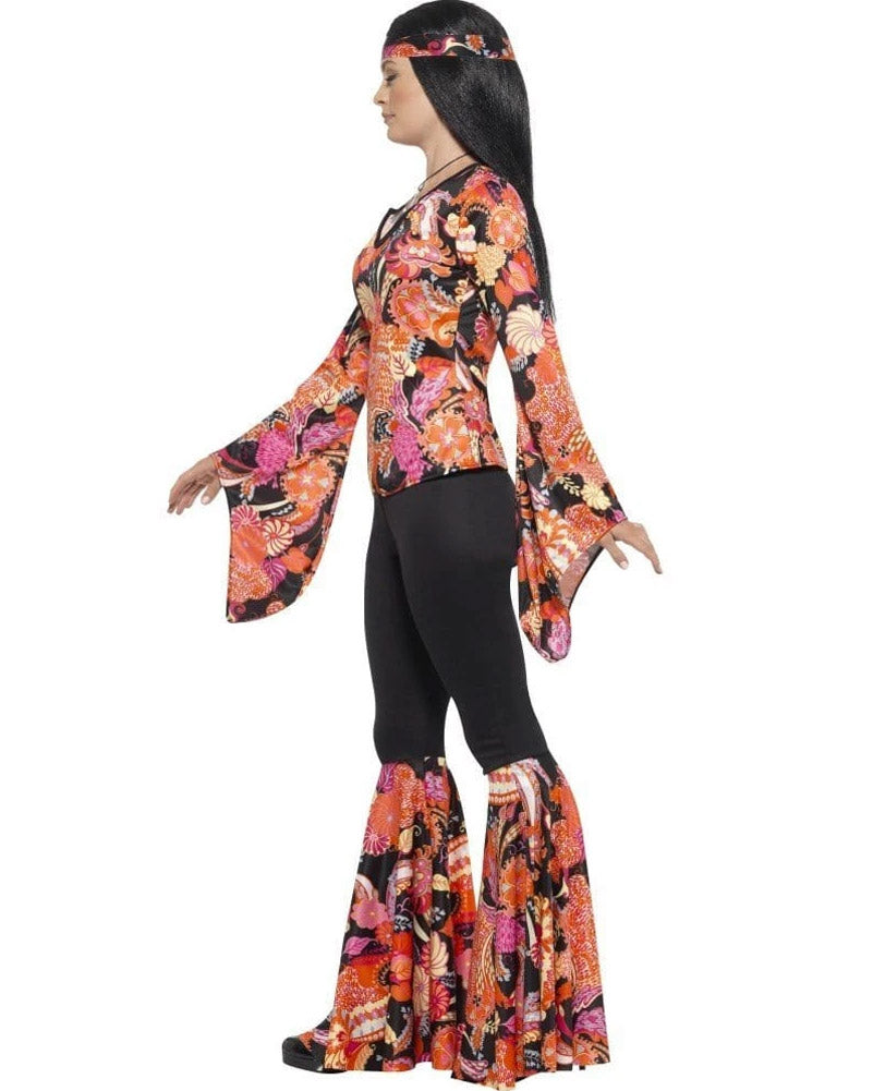 60s Hippie Women's Costume - Vintage 1960s Hippie Outfit for Women, Halloween, Theme Parties & Retro Events