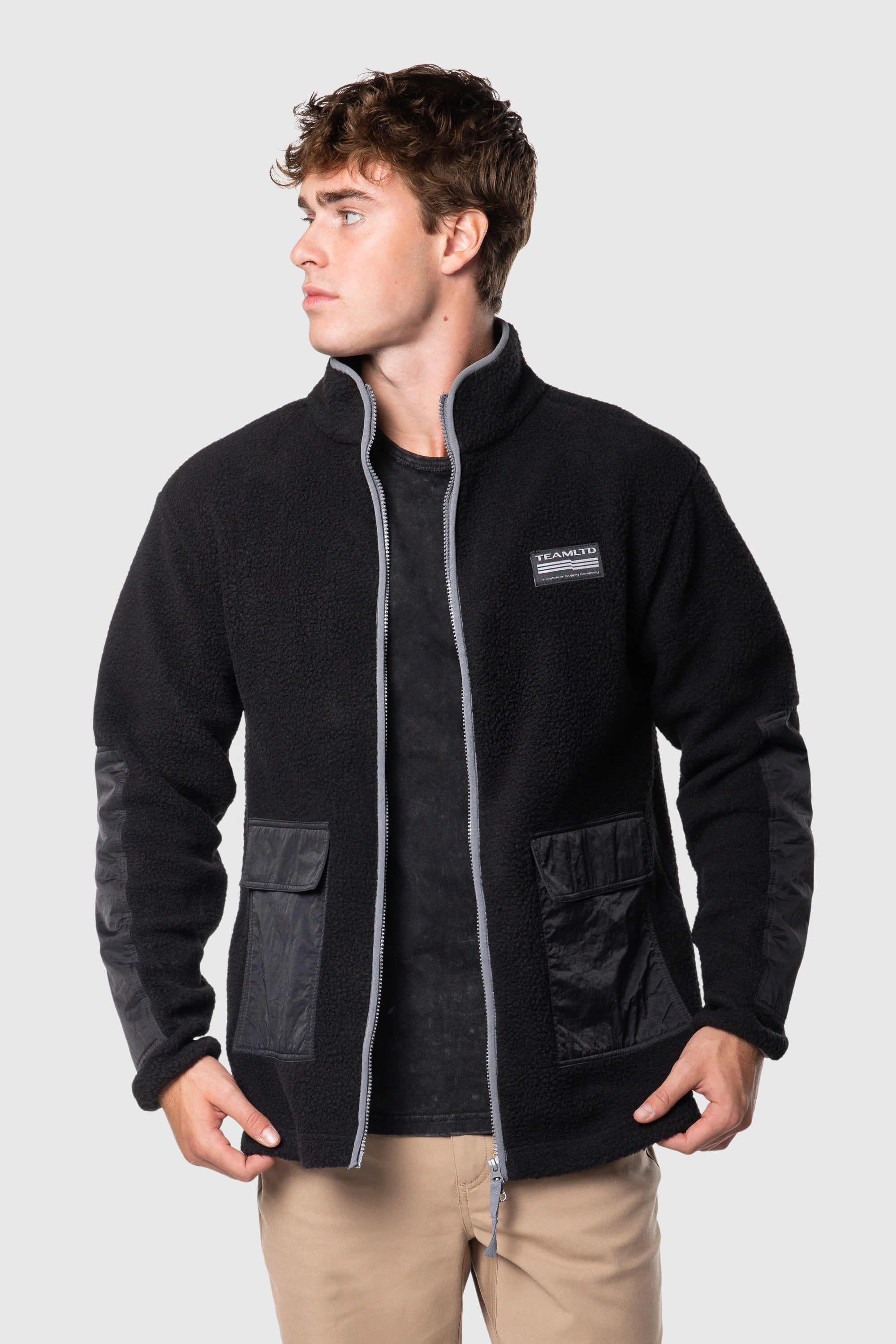 Cozy Sherpa Full Zip Fleece Jacket for Men & Women - Warm Winter Outerwear for Hiking, Camping & Outdoor Activities