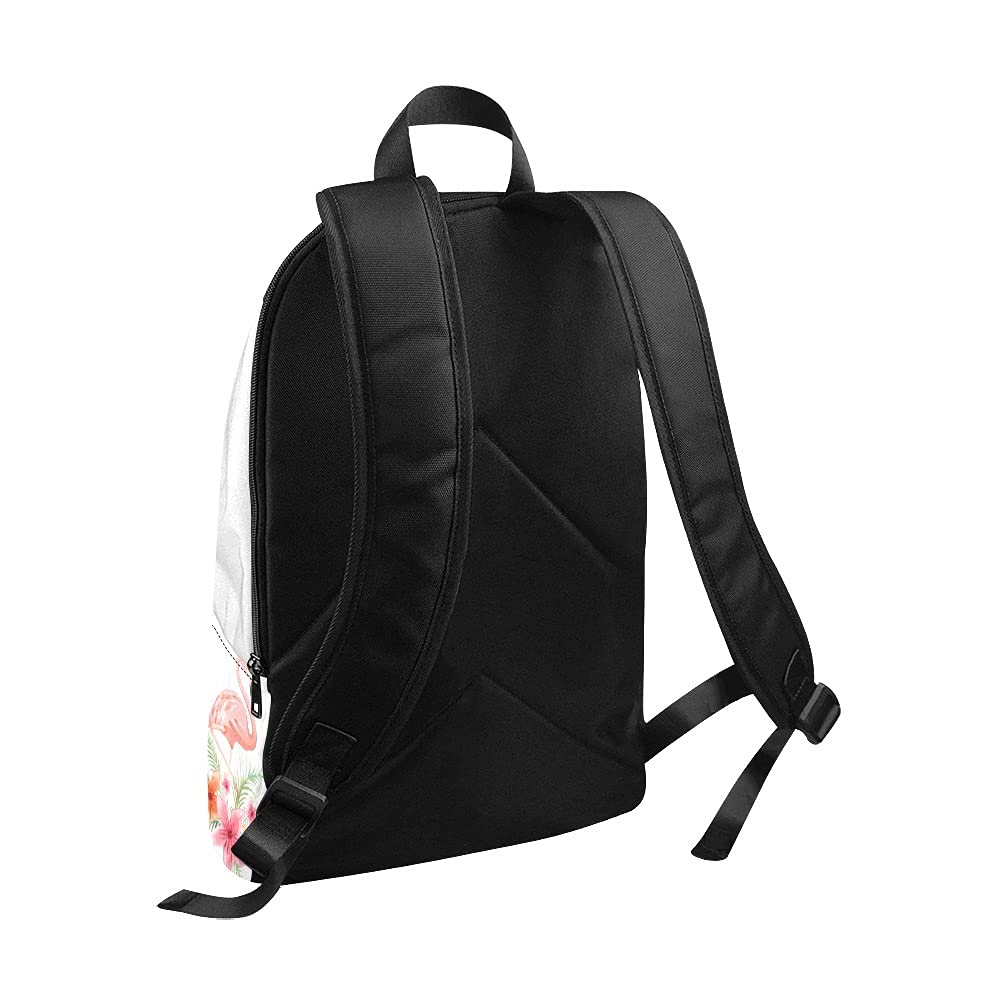 Custom Personalized Flamingo Backpack with Name Embroidery - Stylish School & Travel Backpack for Women & Girls - Perfect for College, Work, Vacation & Everyday Use (Flamingo 5)