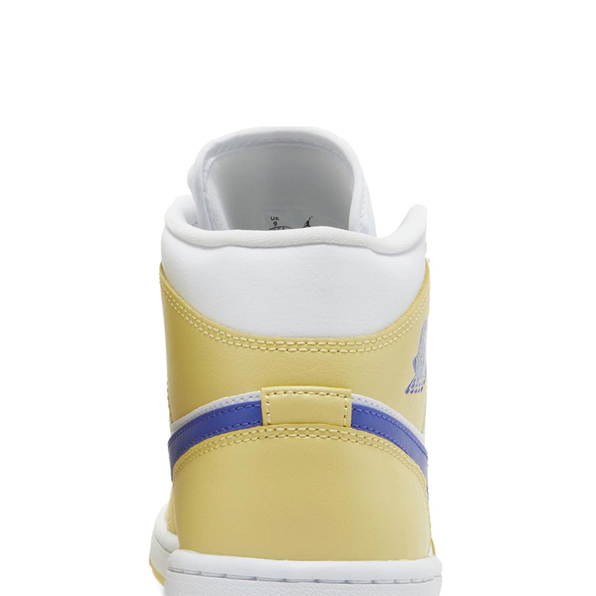 Air Jordan 1 Mid 'Lemon Wash Lapis' Women's Basketball Shoes 2023 - Retro Style Sneakers for Casual Wear, Street Fashion & Sports Performance