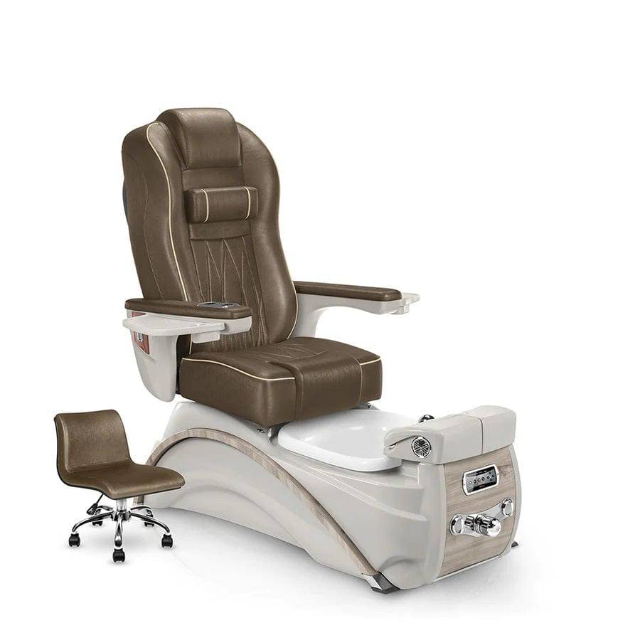 ELITE® Professional Pedicure Spa Chair for Salons & Spas - Comfortable Massage Footrest, Adjustable Height - Perfect for Nail Salons, Pedicure Services & Home Spa Relaxation